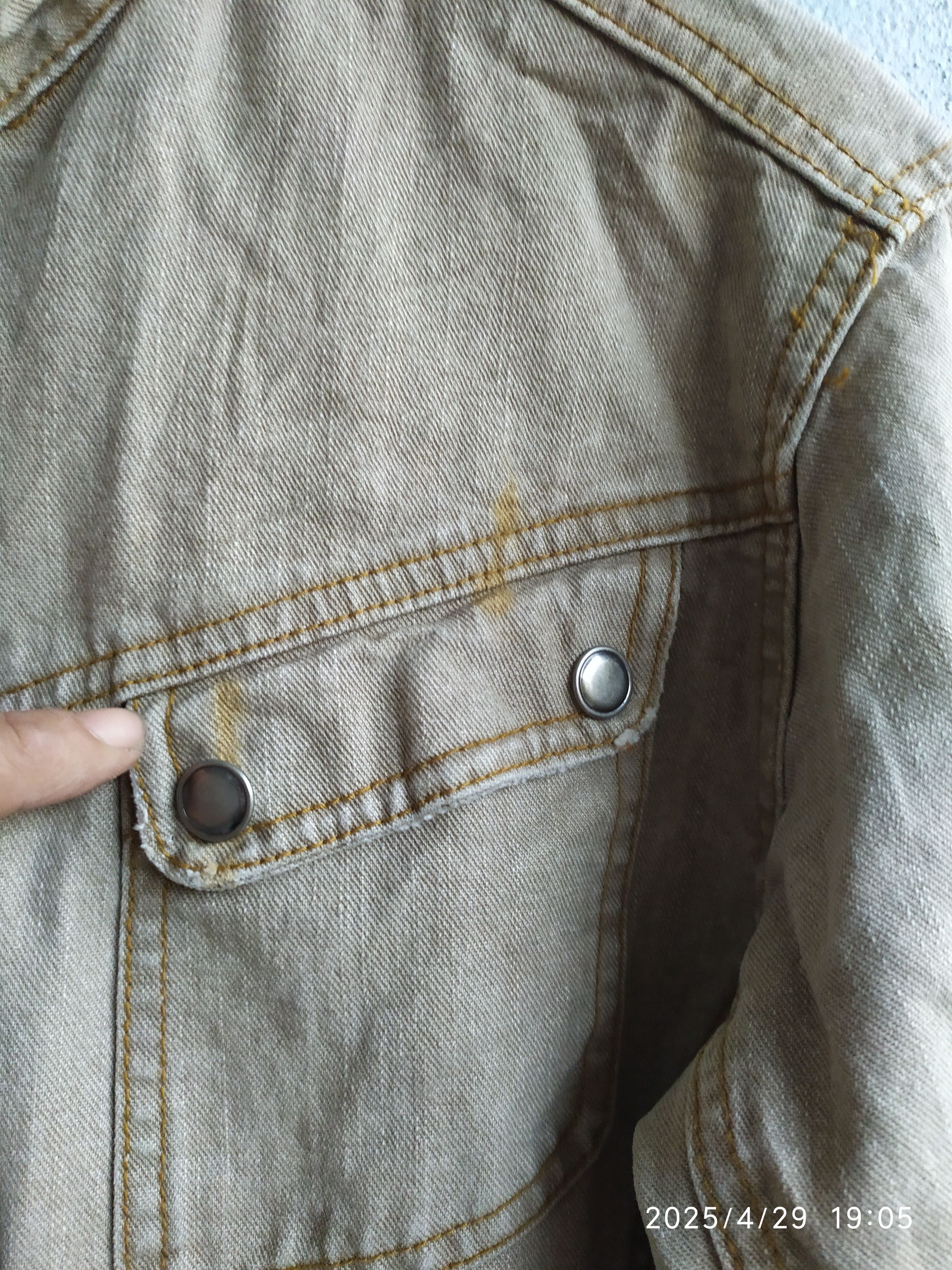 If Six Was Nine × Japanese Brand × Le Grande Bleu (L.G.B.) Vintage Japanese Rider Punk Denim Jacket Size US M / EU 48-50 / 2 - 7 Thumbnail