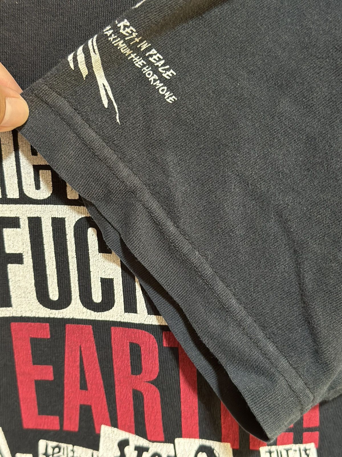 Band Tees Vintage Maximum The Hormone Faded Tee Size US L / EU 52-54 / 3 - 6 Thumbnail