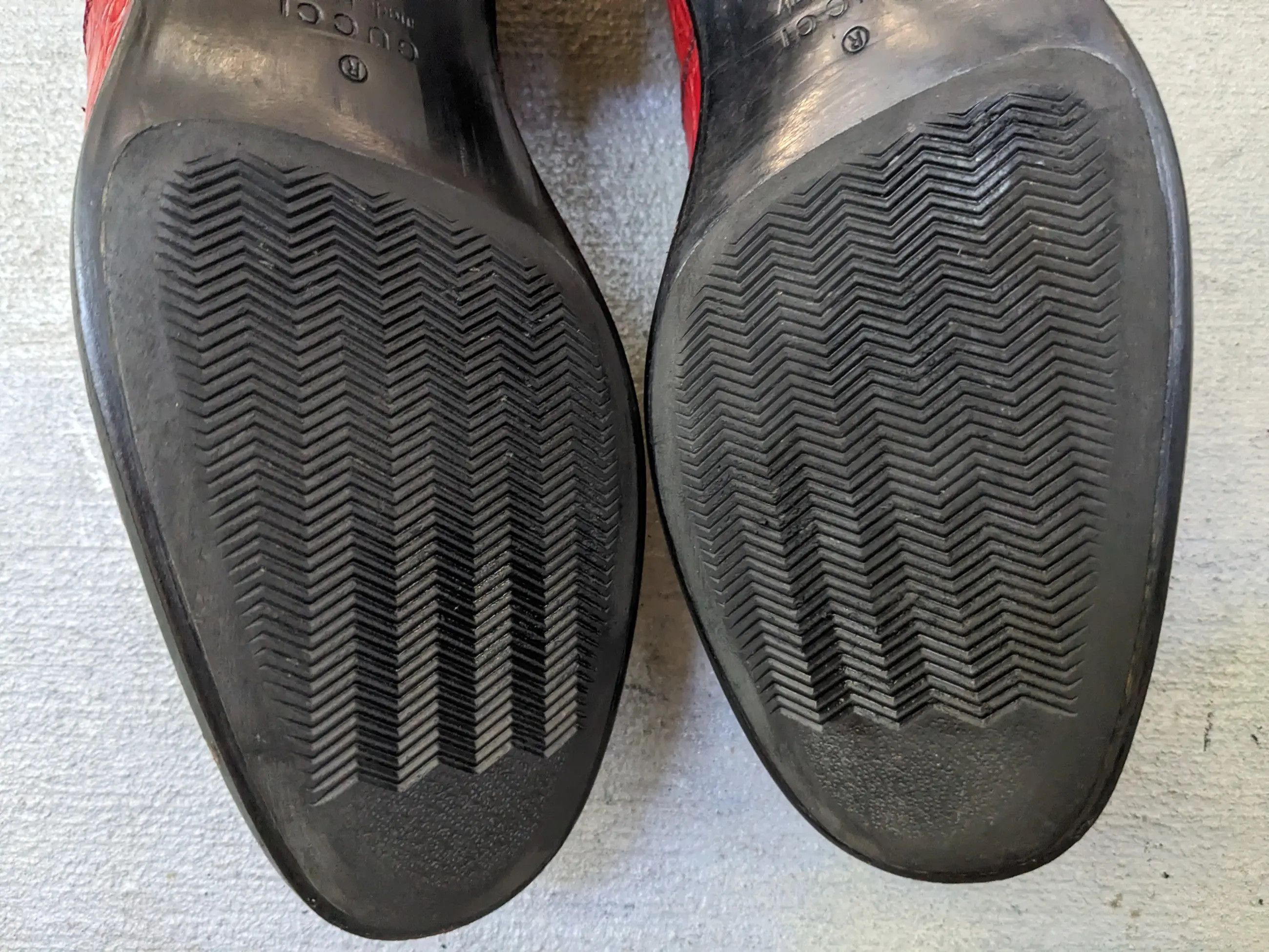 Gucci Gucci Horsebit Loafers Red Crocodile 7.5 Snaffle Bit Exotic Size US 7.5 / EU 40-41 - 17 Thumbnail