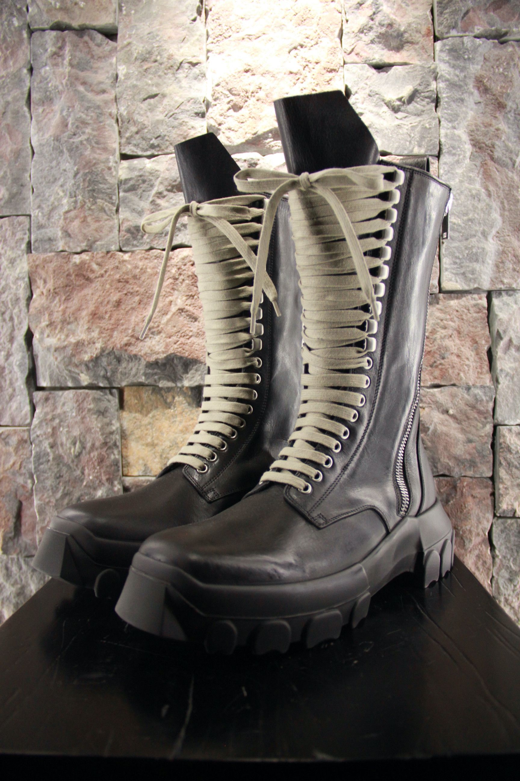 Rick Owens Rick Owens Black High Top Boots Size US 11 / EU 44 - 7 Thumbnail