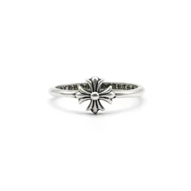 Chrome Hearts Silver Bubblegum Plus Cross Ring Size ONE SIZE - 1 Preview