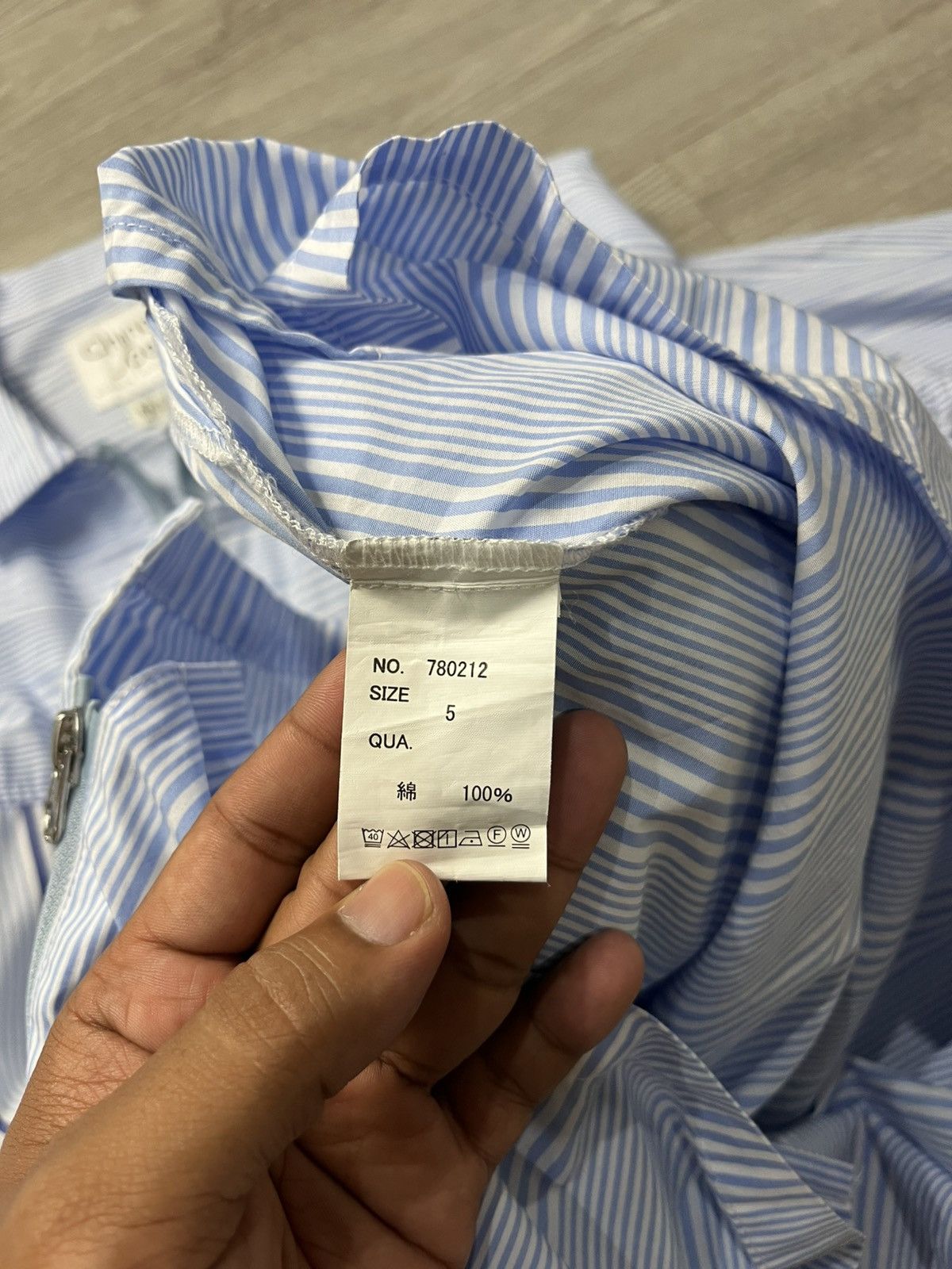 Japanese Brand Aozora blue heaven Big Pocket junya Watanabe Style overshirt Size US XL / EU 56 / 4 - 9 Thumbnail