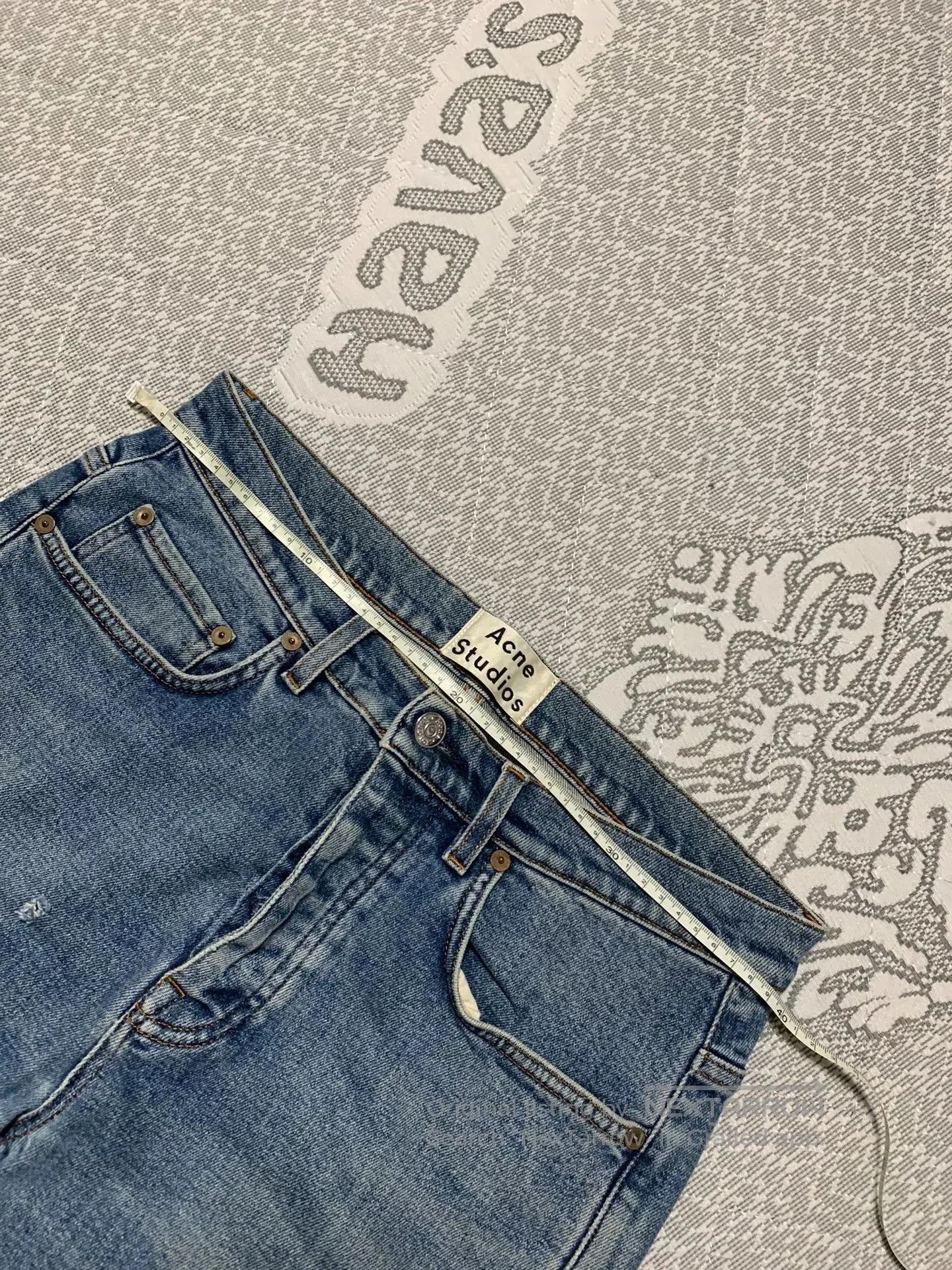 Acne Studios Acne Studios Washed Denim Jeans. Size US 32 / EU 48 - 5 Thumbnail