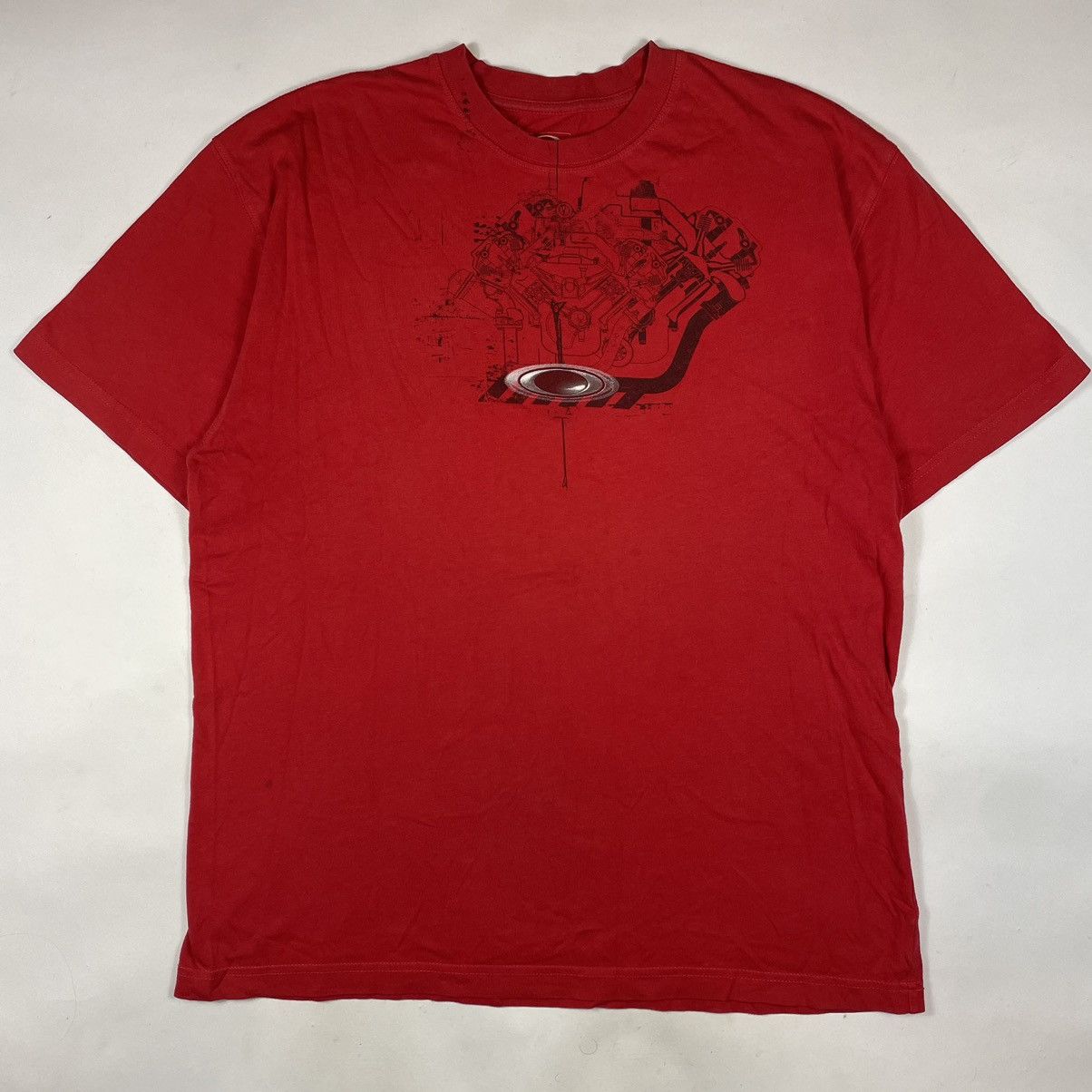 Oakley × Vintage Vintage Oakley T-Shirt Center Logo Gorpcore Size US L / EU 52-54 / 3 - 2 Thumbnail