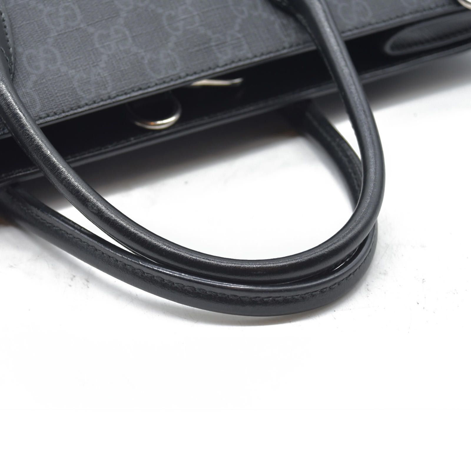 Gucci GUCCI GG Supreme Monogram Textured Dollar Calfskin Medium Size ONE SIZE - 12 Thumbnail