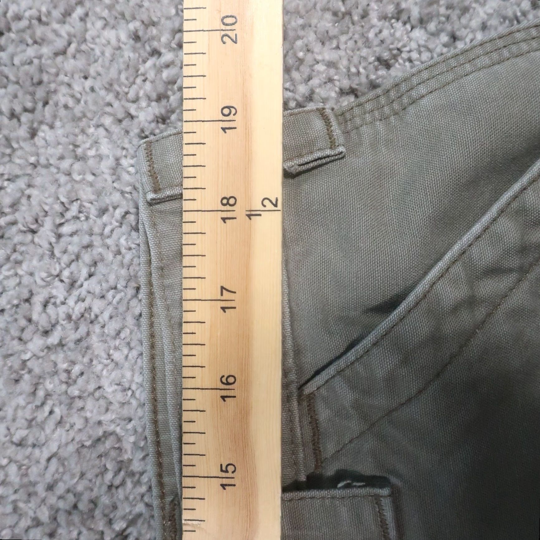 Carhartt Carhartt Carpender Shorts Mens 38 Cotton Canvas Brown Solid Cargo Pocket Hammer Loop Belt Loops Relaxed Fit Casual Workwear Seasonal 11in Inseam Mens Size US 38 / EU 54 - 5 Thumbnail