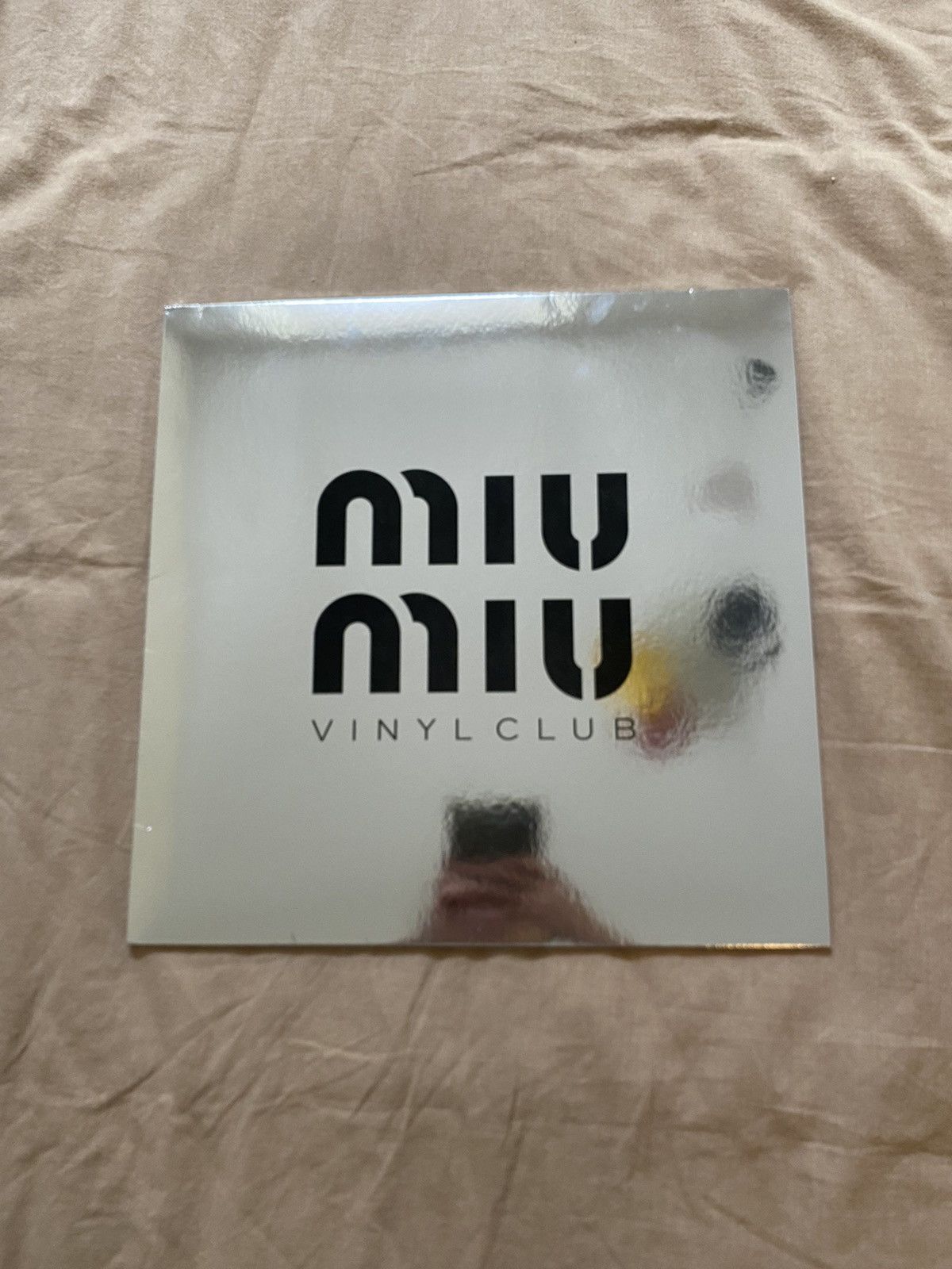 Miu Miu Miu Miu Vinyl Size ONE SIZE - 3 Thumbnail