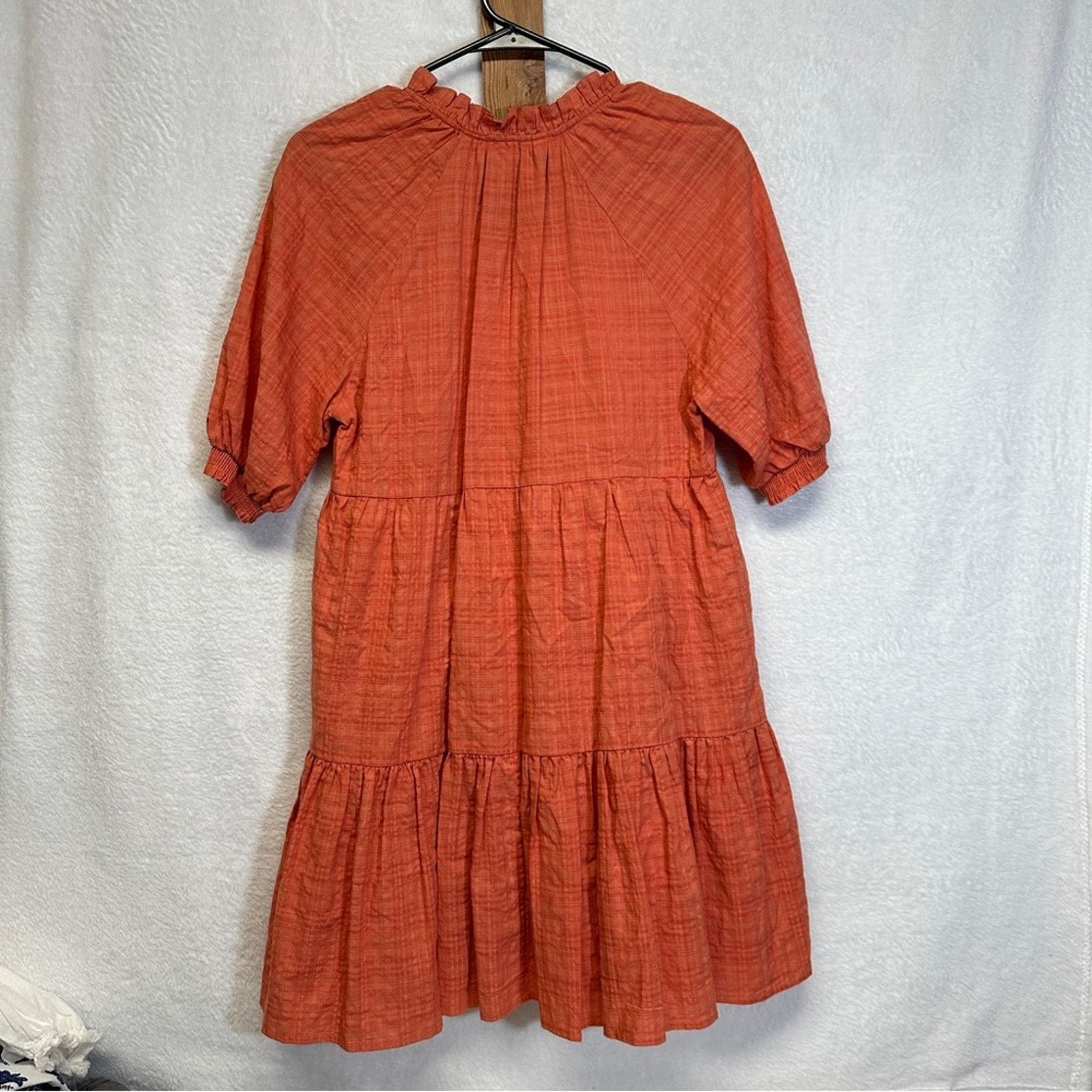 BB Dakota BB Dakota by Steve Madden Hustle and Glow Coral Mini Dress Size S / US 4 / IT 40 - 6 Thumbnail
