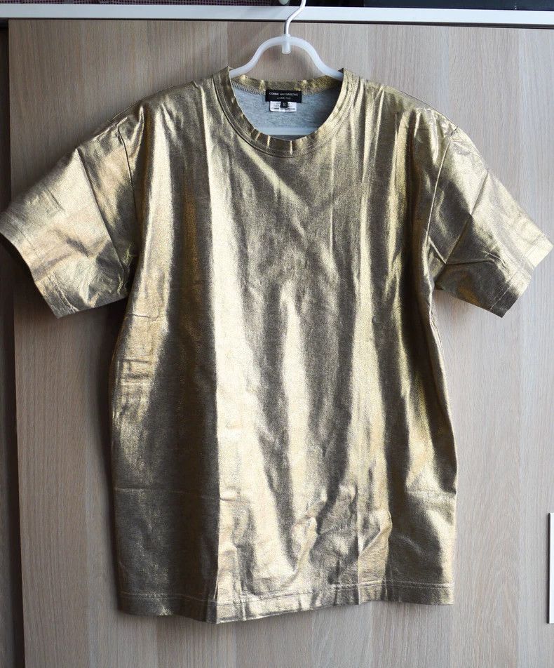 Comme des Garcons Comme Des Garcons Men's tee T-shirt gold powder Size US M / EU 48-50 / 2 - 1 Thumbnail