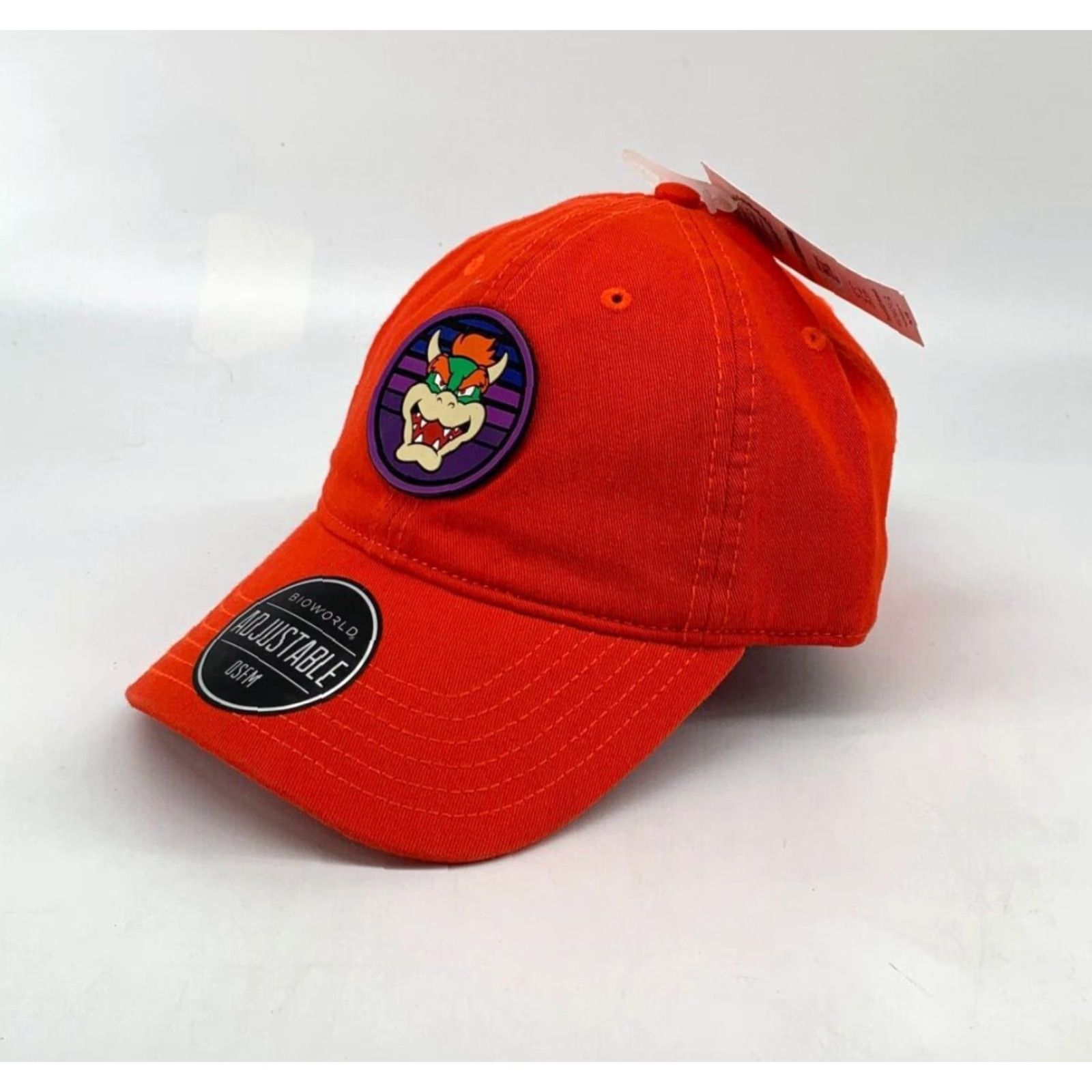 Vintage Bioworld Men's Red Super Mario Adjustable Baseball Cap One Size NWT Size ONE SIZE - 2 Thumbnail