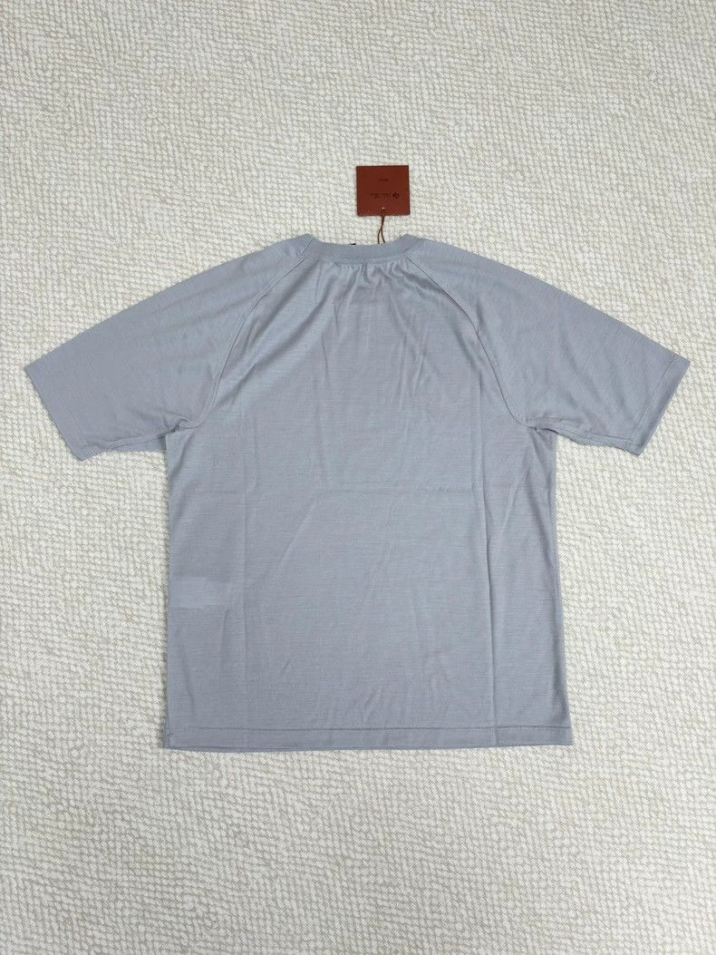 Loro Piana LORO PIANA Short sleeves made of pure wool Size S / US 4 / IT 40 - 2 Thumbnail