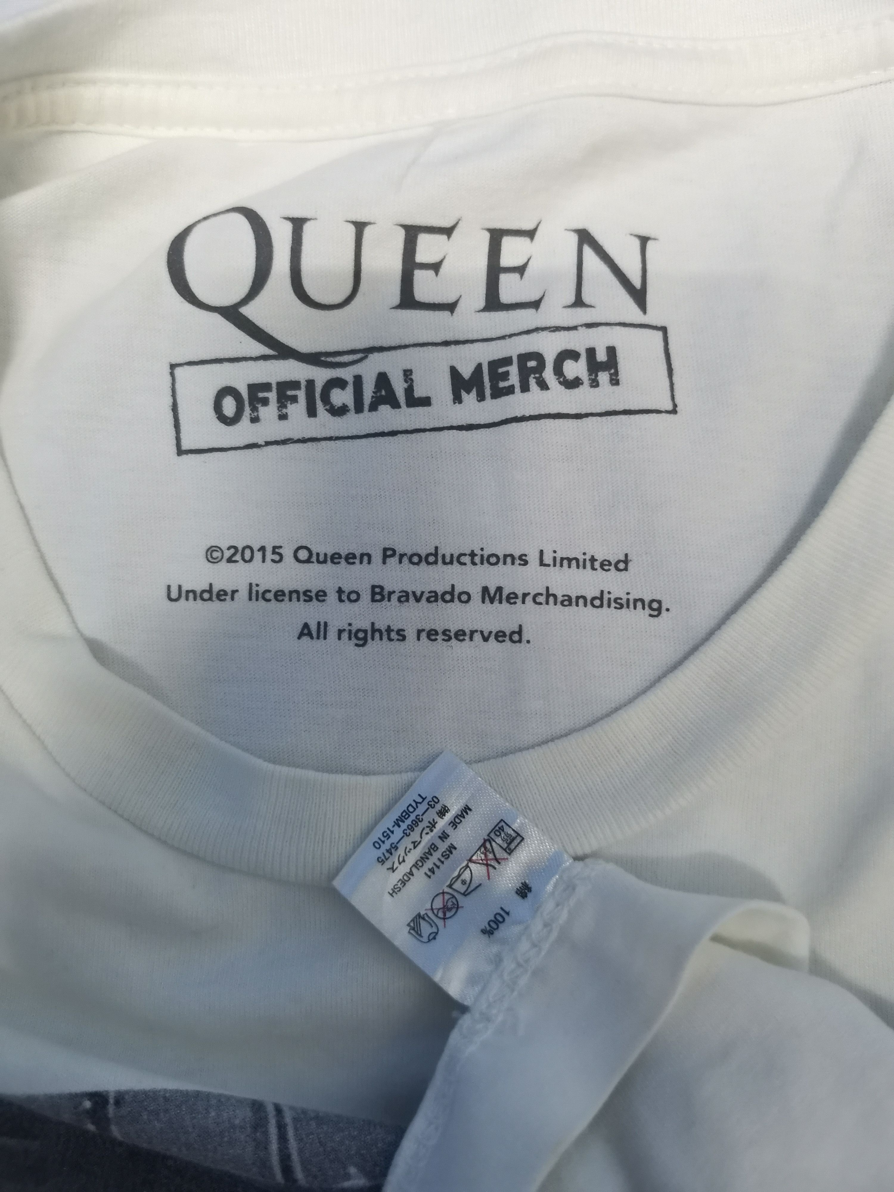 Band Tees Queen Rock Band Tee Kiss Metallica Stones Nirvana Size US M / EU 48-50 / 2 - 3 Thumbnail