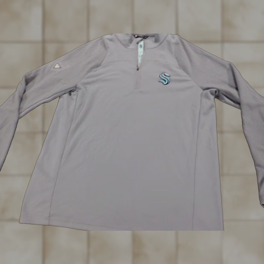 Vintage Levelwear Golf Mens sweatshirt Large pullover stretch Gray Size US L / EU 52-54 / 3 - 1 Thumbnail