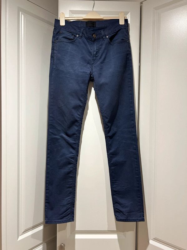 Acne Studios Navy skinny trousers Size US 32 / EU 48 - 1 Thumbnail