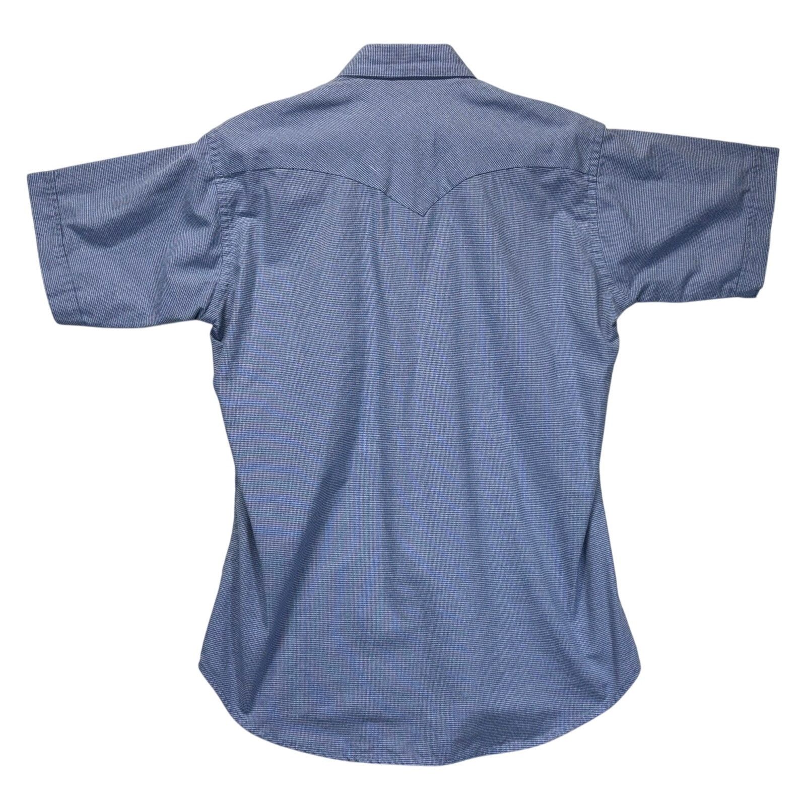 Ruddock Shirts Ruddock Women's Western Pearl Snap Shirt Blue Size M Size M / US 6-8 / IT 42-44 - 5 Thumbnail