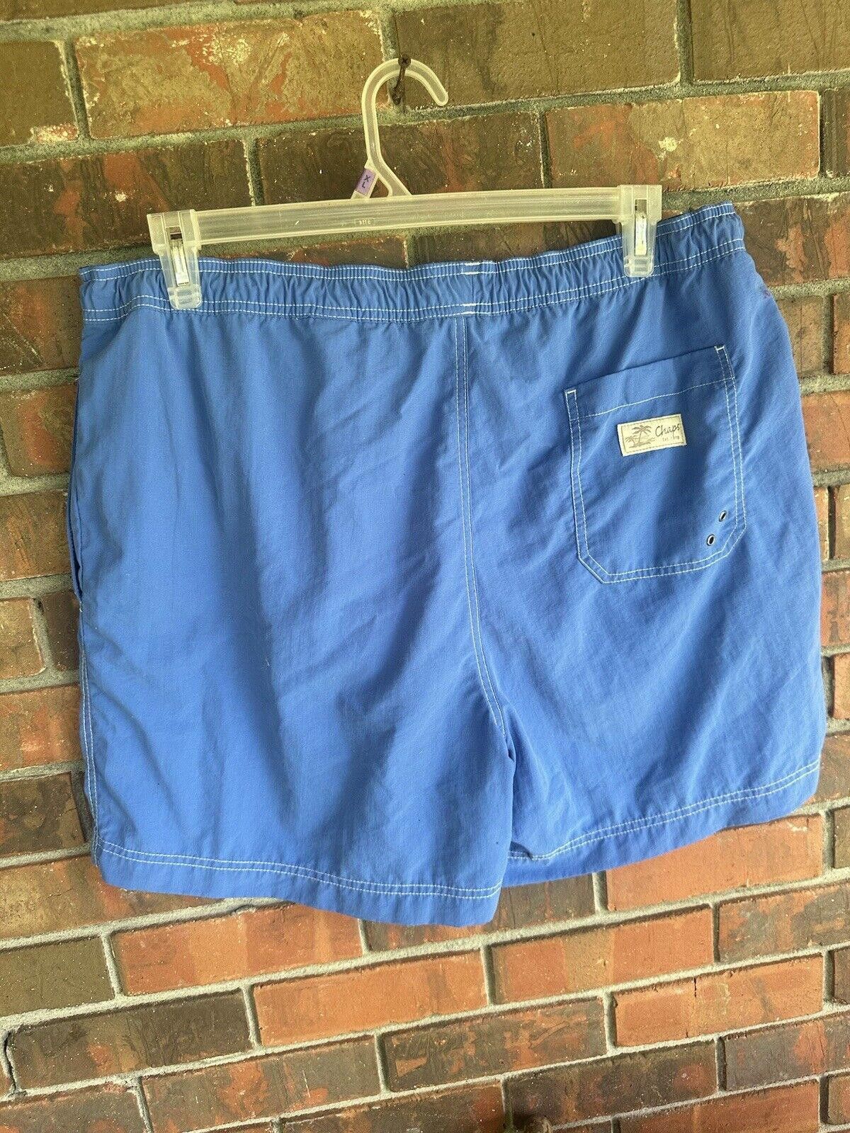 Designer Men's Casual Swim Trunks - XXL Blue Size US 40 / EU 56 - 2 Thumbnail
