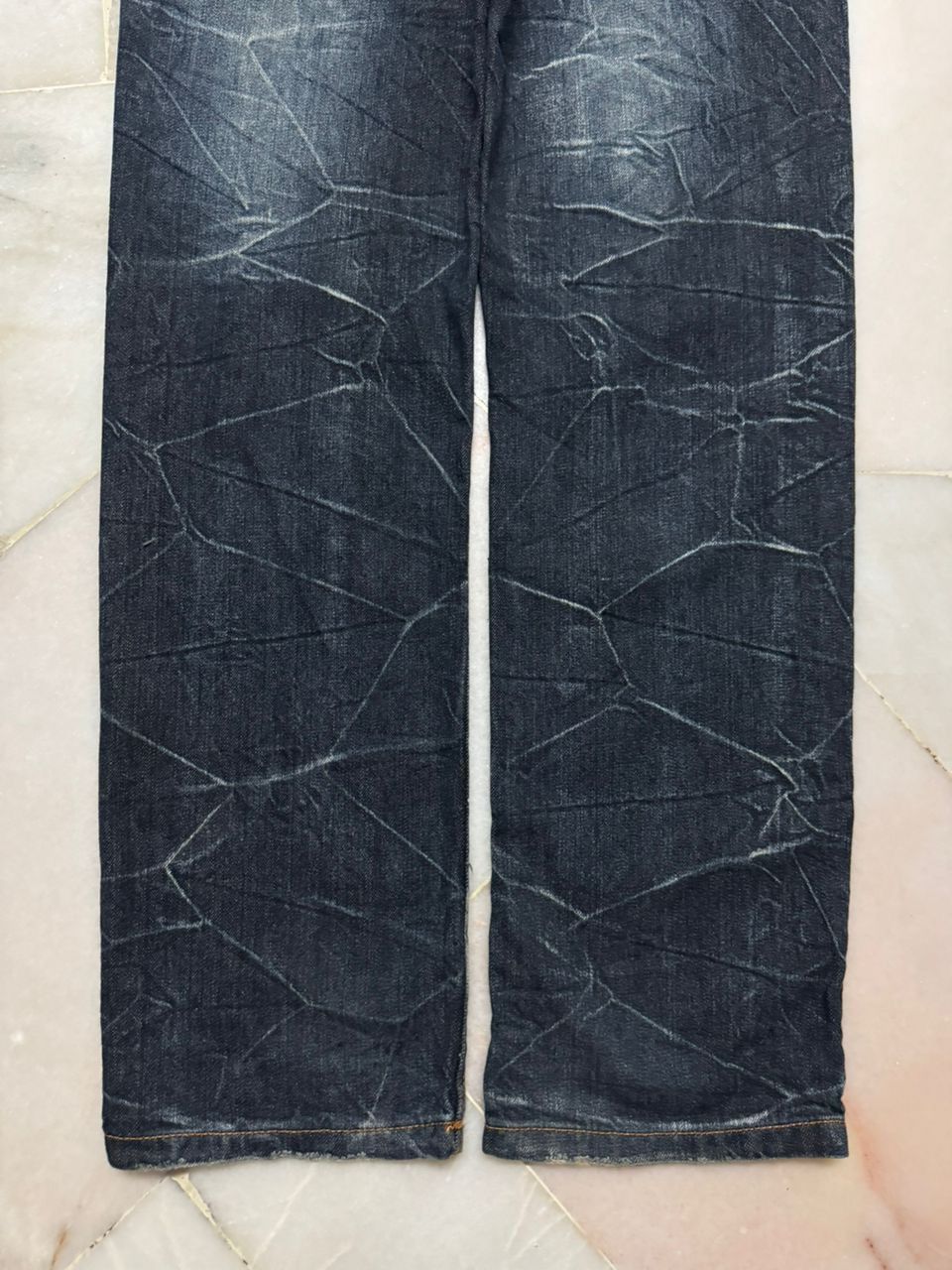 Undercover 💥Double Waist💥Insane Nylus Clawmark Zipper Style Dark Jeans Size US 29 - 20 Thumbnail