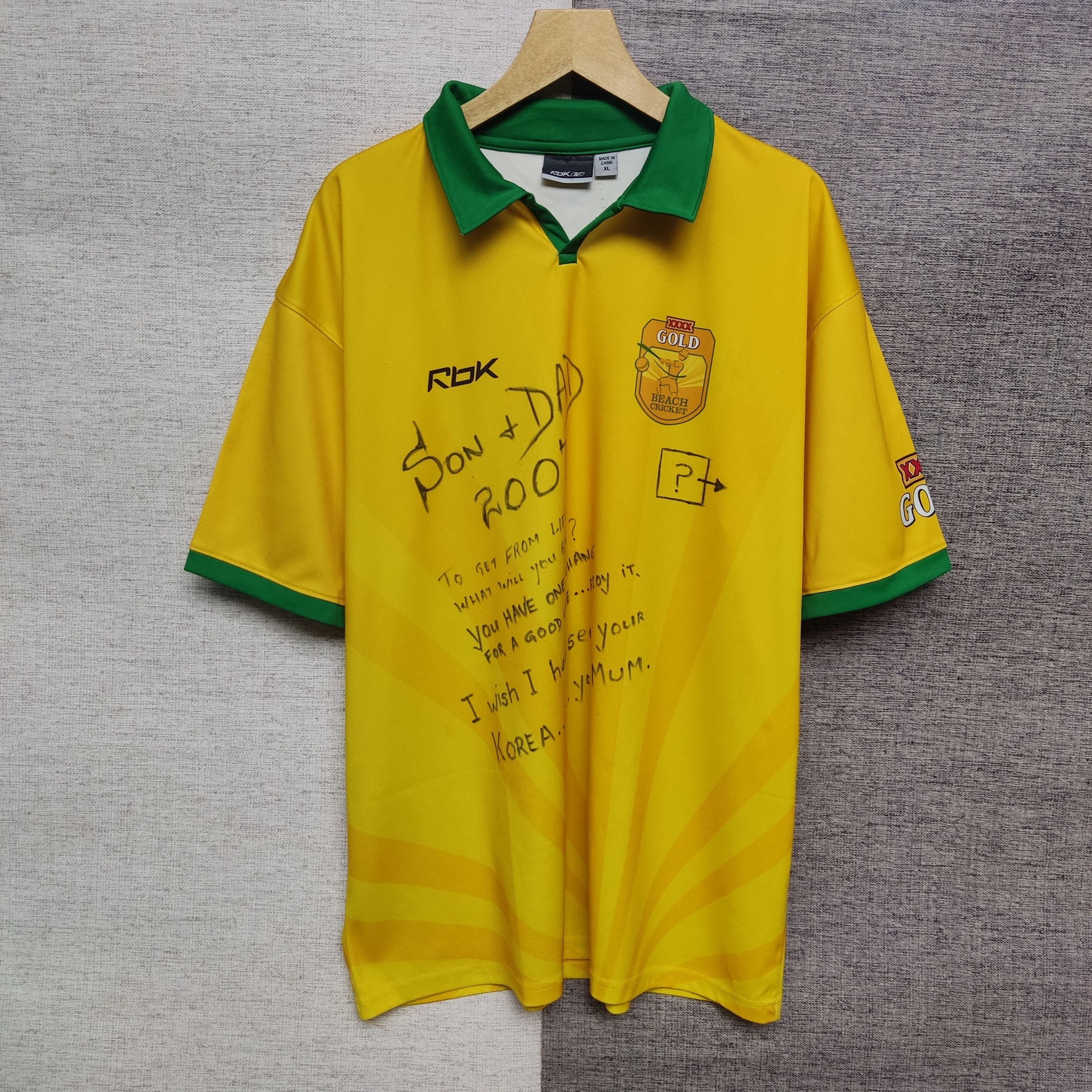 Reebok Jersey Crickets Reebok Australia 2006 Size US XL / EU 56 / 4 - 1 Thumbnail