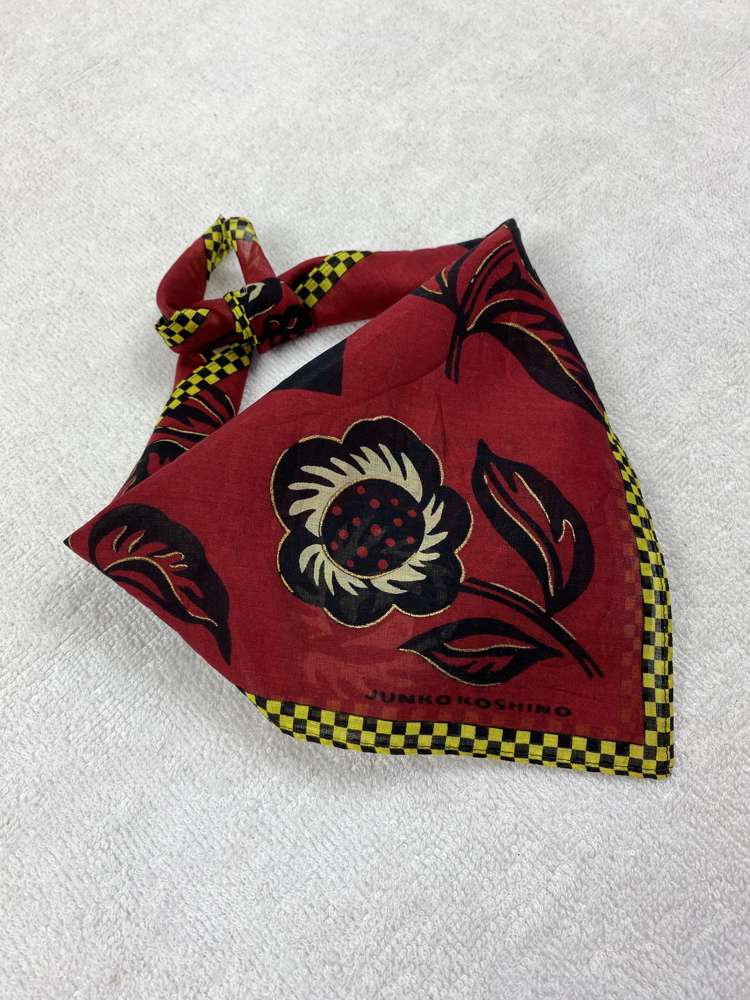 Japanese Brand × Mr. Junko × Vintage Junko Koshino Handkerchief / Bandana / Neckerchief Size ONE SIZE - 1 Thumbnail