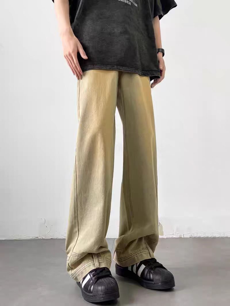 Brown High Street Loose Fit Vintage Jeans