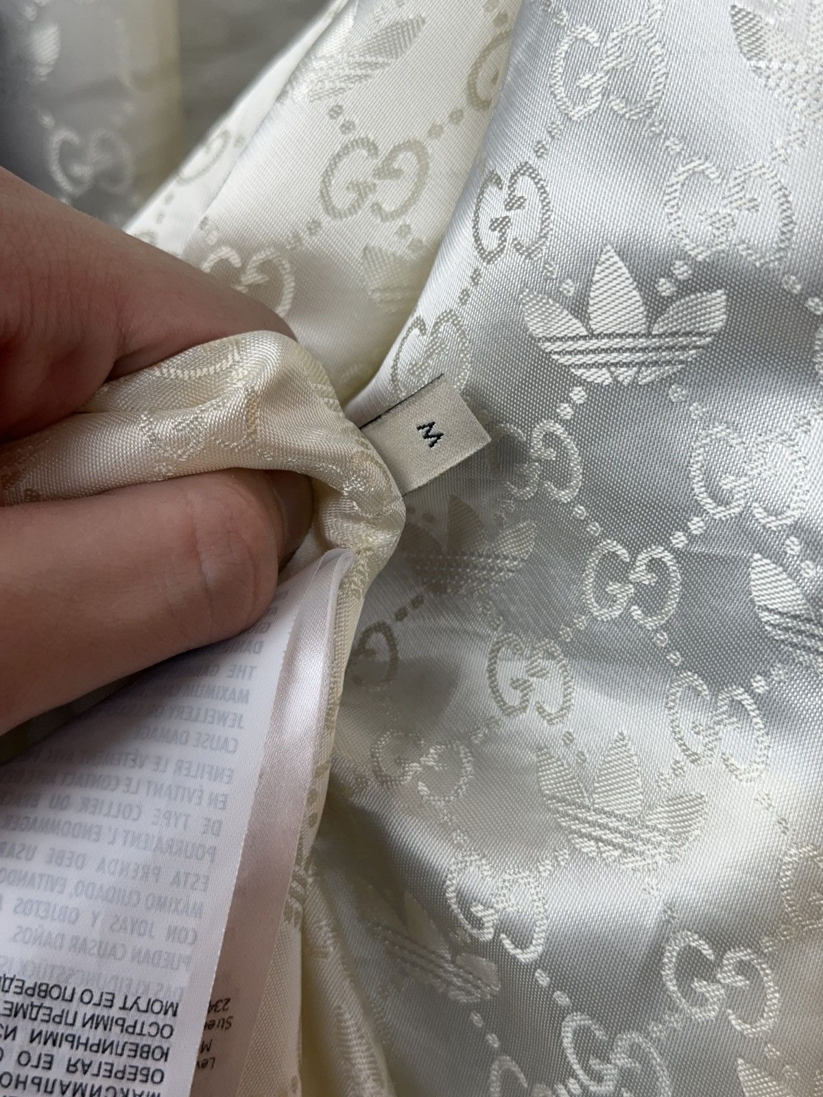 Adidas × Gucci Gucci x Adidas Blue Jersey Jacket Size US M / EU 48-50 / 2 - 18 Thumbnail