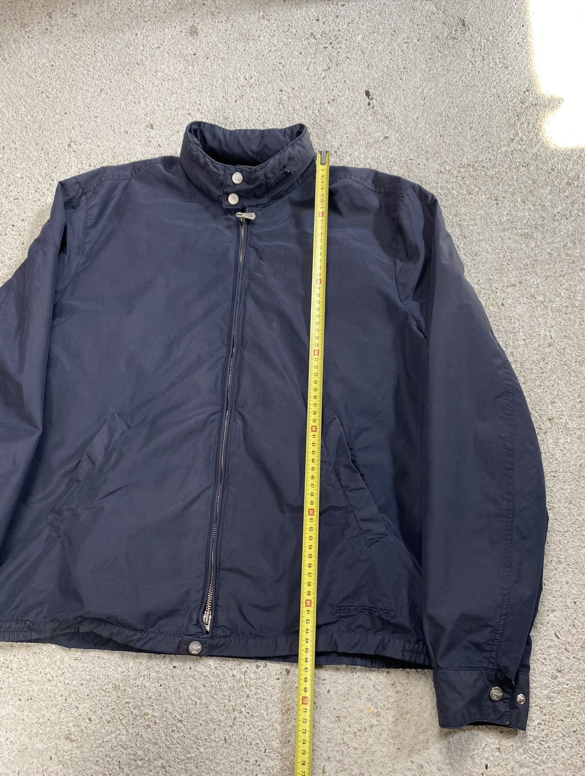 Versace Vintage versace sport windbreaker bomber jacket navy Size US L / EU 52-54 / 3 - 23 Thumbnail