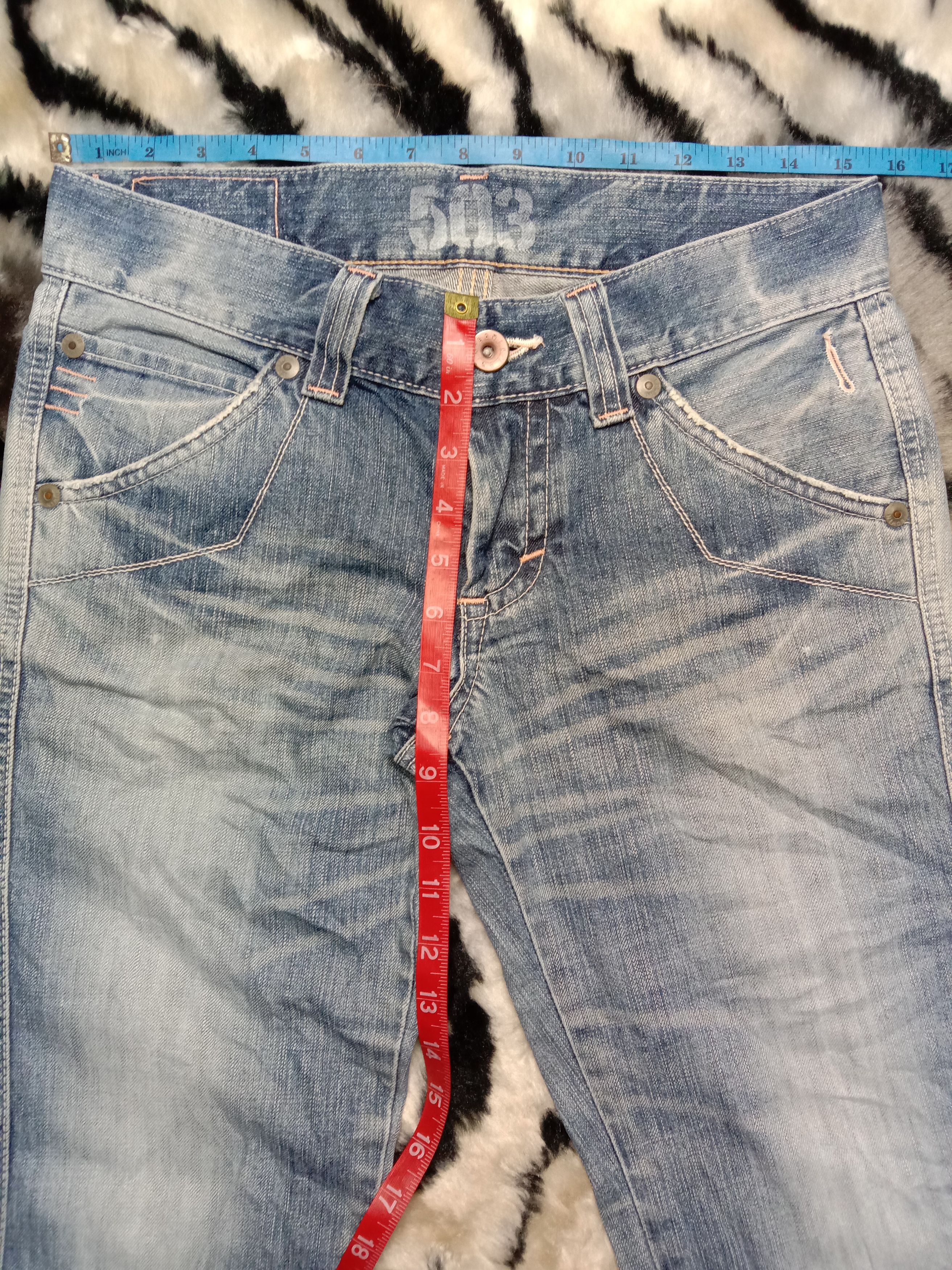 Edwin Buckle Back Low Rise Edwin Blue Trip 503 Size 30" / US 8 / IT 44 - 20 Thumbnail