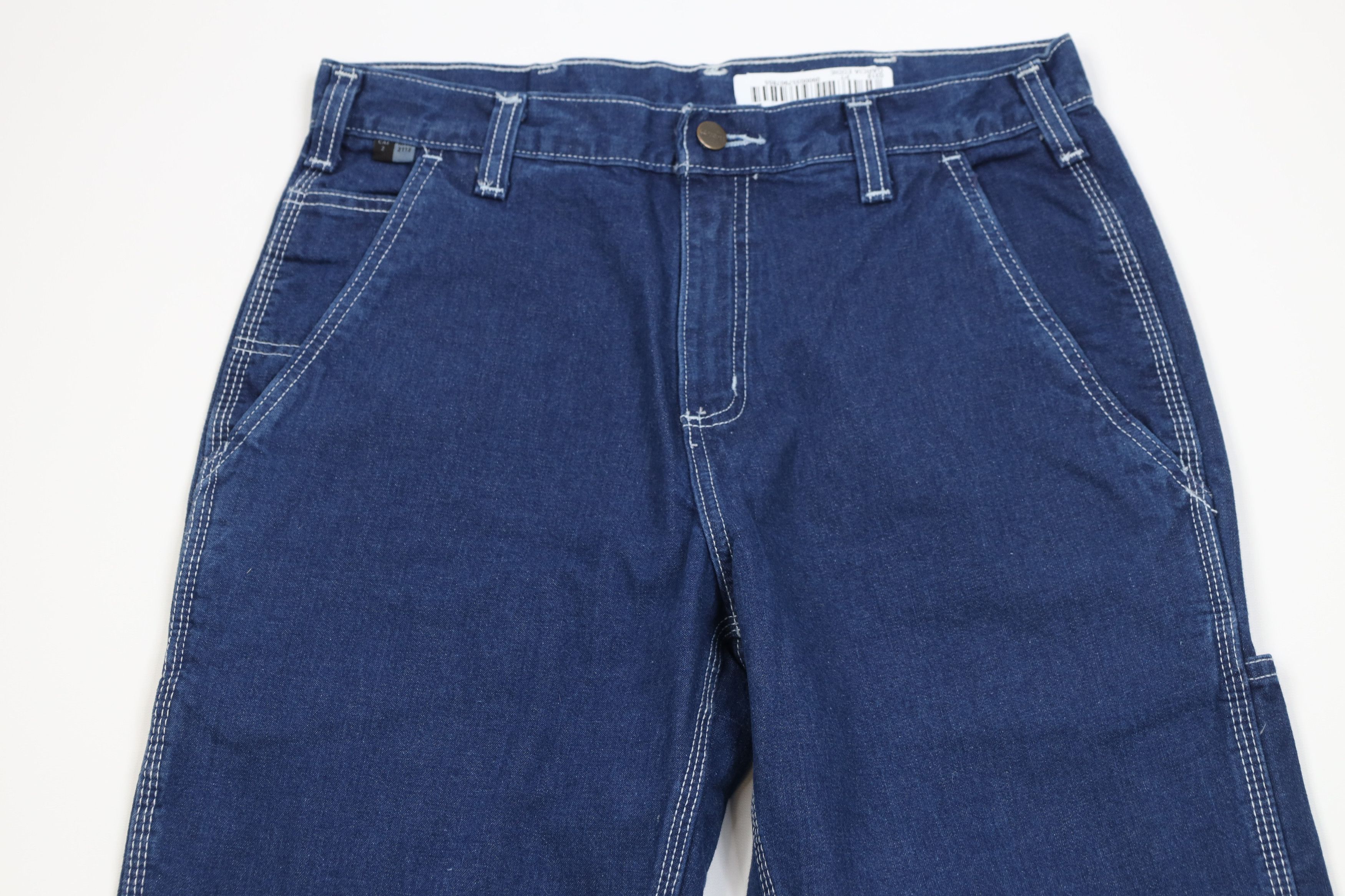 Carhartt Vintage Carhartt FR Flames Resistant Wide Leg Dungaree Jeans Size US 30 / EU 46 - 2 Thumbnail