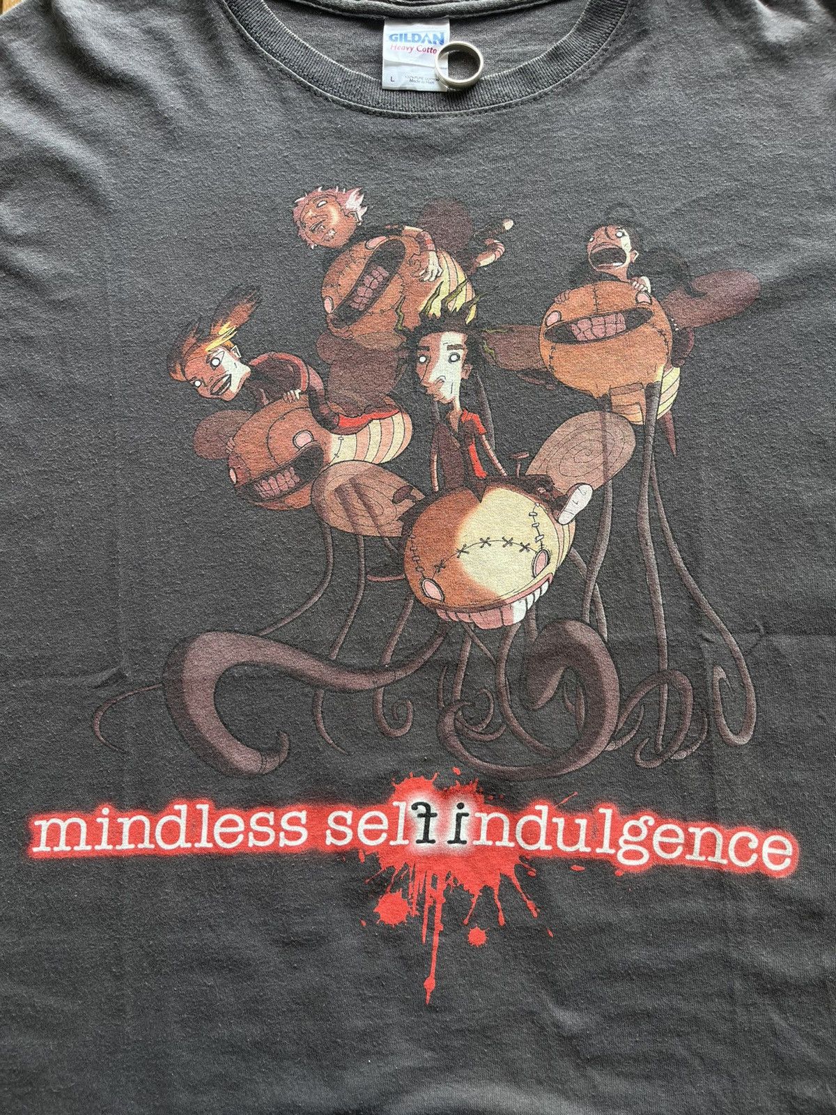 Band Tees Mindless Self indulgence Band 00’s T-shirt Size US L / EU 52-54 / 3 - 5 Thumbnail