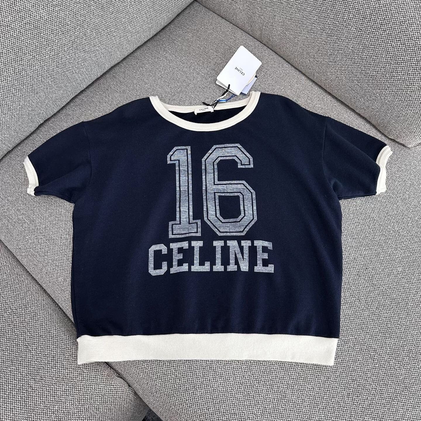 Celine Celine Retro Printed Multi T-Shirt L Women Size L / US 10 / IT 46 - 1 Thumbnail
