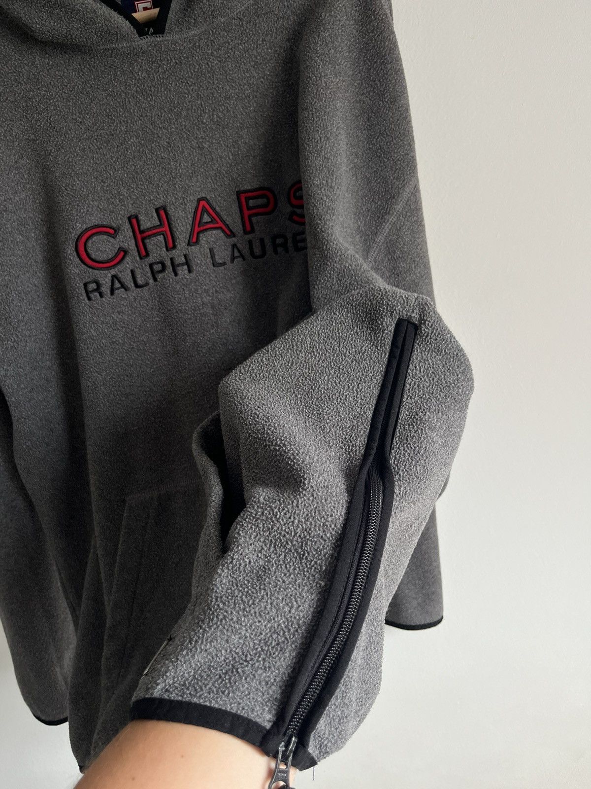 Chaps Ralph Lauren × Ralph Lauren × Vintage Vintage Chaps Ralph Lauren Fleece Hoodie Size US XL / EU 56 / 4 - 3 Thumbnail