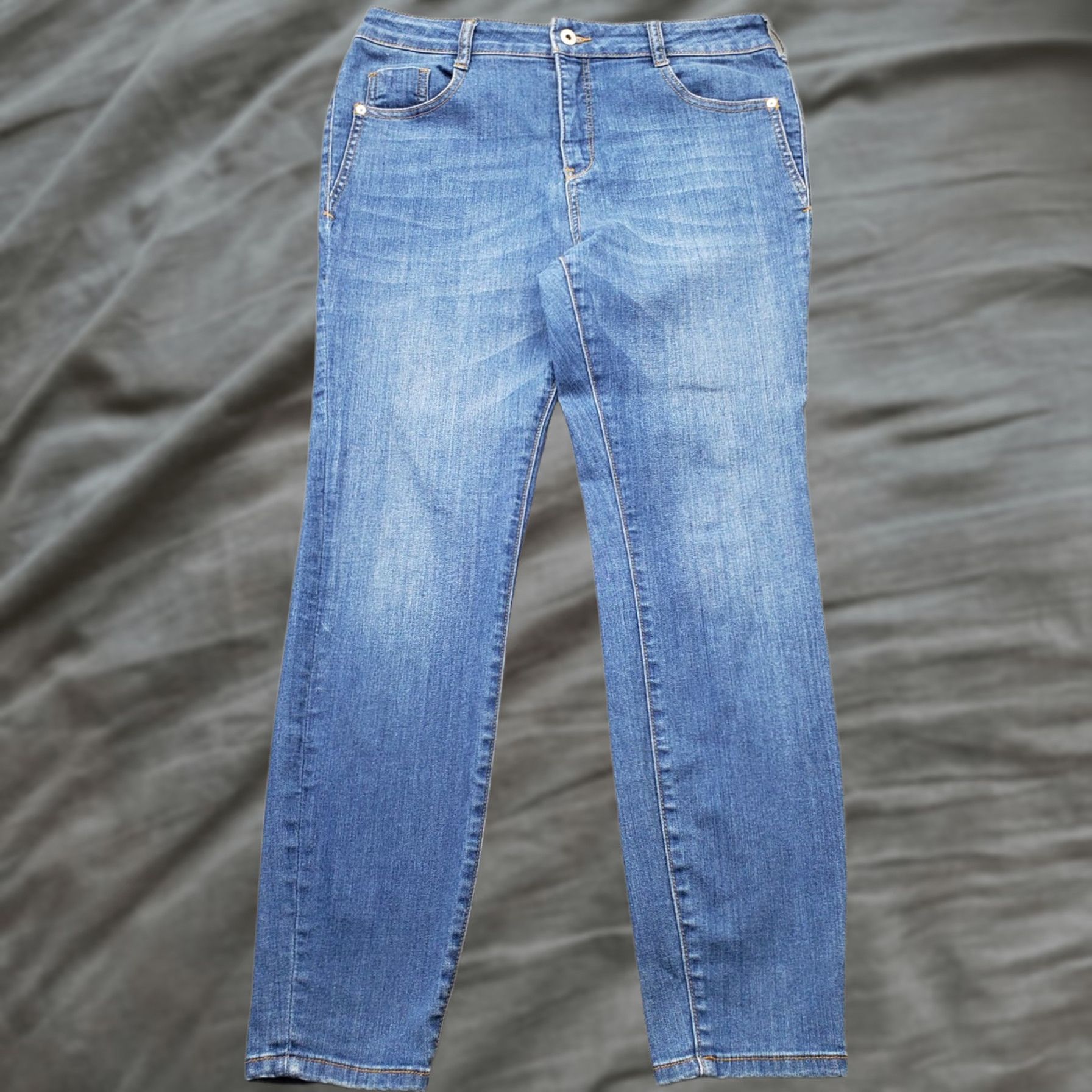 Vintage Pilcro Womens Jeans 31 Blue Denim Skinny High Rise 5-Pocket Stretch Regular Size 31 Womens Size 24" / US 00 / IT 34 - 1 Thumbnail