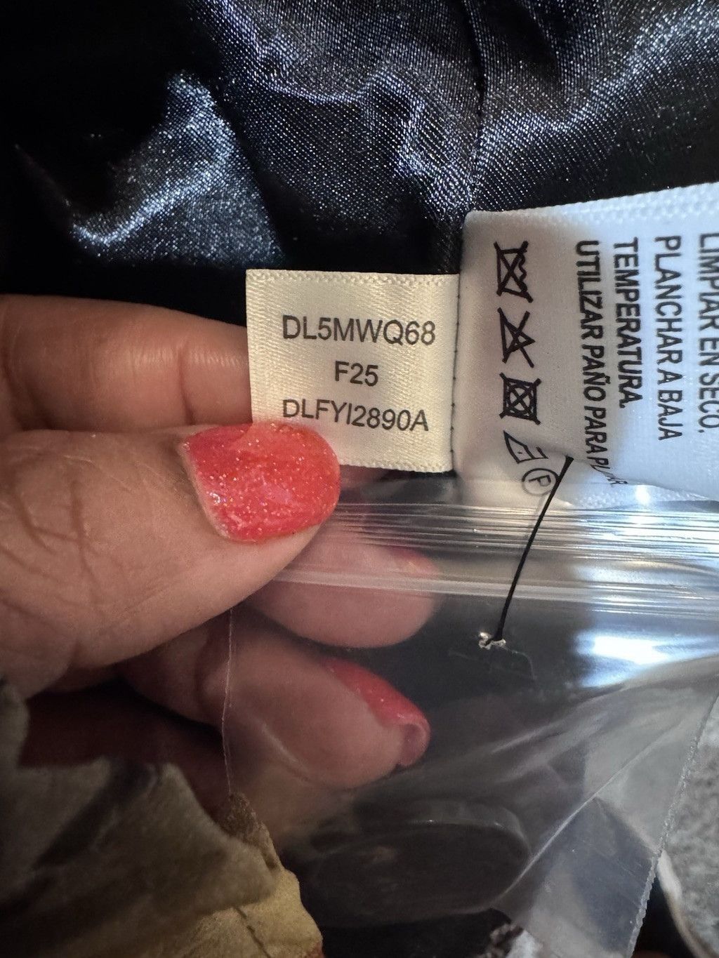 DKNY DKNY Women Herringbone Double Breasted Wool Blend Coat Large Size L / US 10 / IT 46 - 13 Thumbnail
