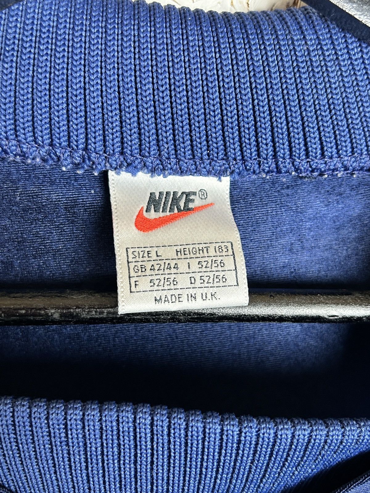 Nike 90s Nike 1997/98 Template GK Goalkeeper Long Sleeve Jersey L Size US L / EU 52-54 / 3 - 6 Thumbnail