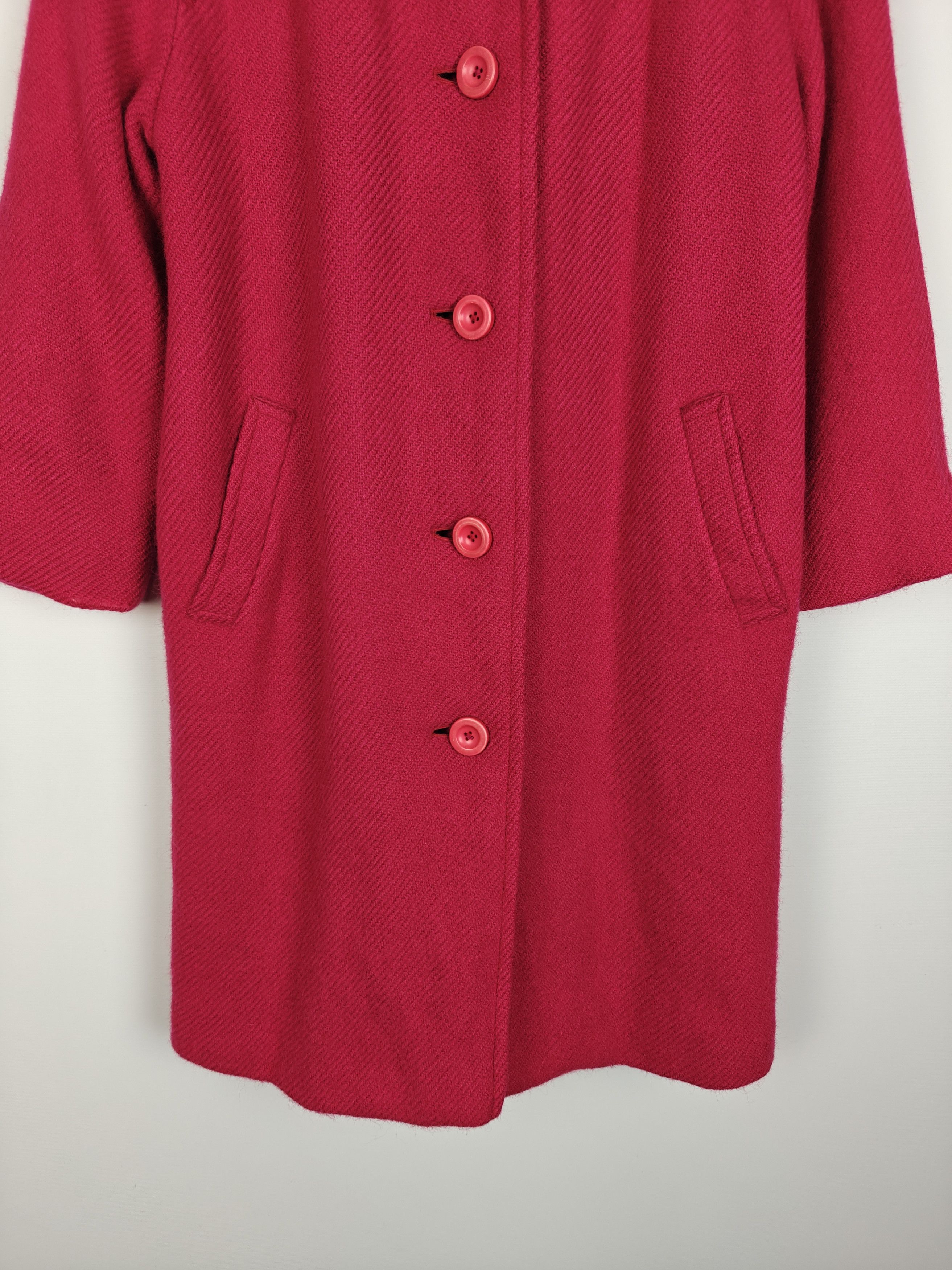 Aquascutum Aquascutum VTG Wool Coat Jacket Pink size M Size M / US 6-8 / IT 42-44 - 3 Thumbnail
