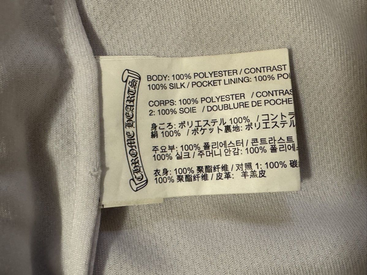 Chrome Hearts Chrome Hearts White Horseshoe Logo Track Jacket Size US L / EU 52-54 / 3 - 9 Thumbnail