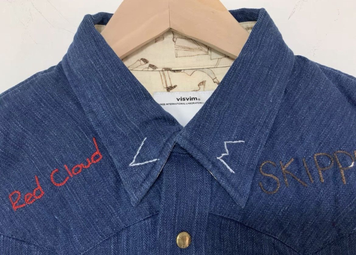 Visvim Visvimvisvim spot Kerchief down jkt Iconembroidery-2504 Size US M / EU 48-50 / 2 - 2 Thumbnail