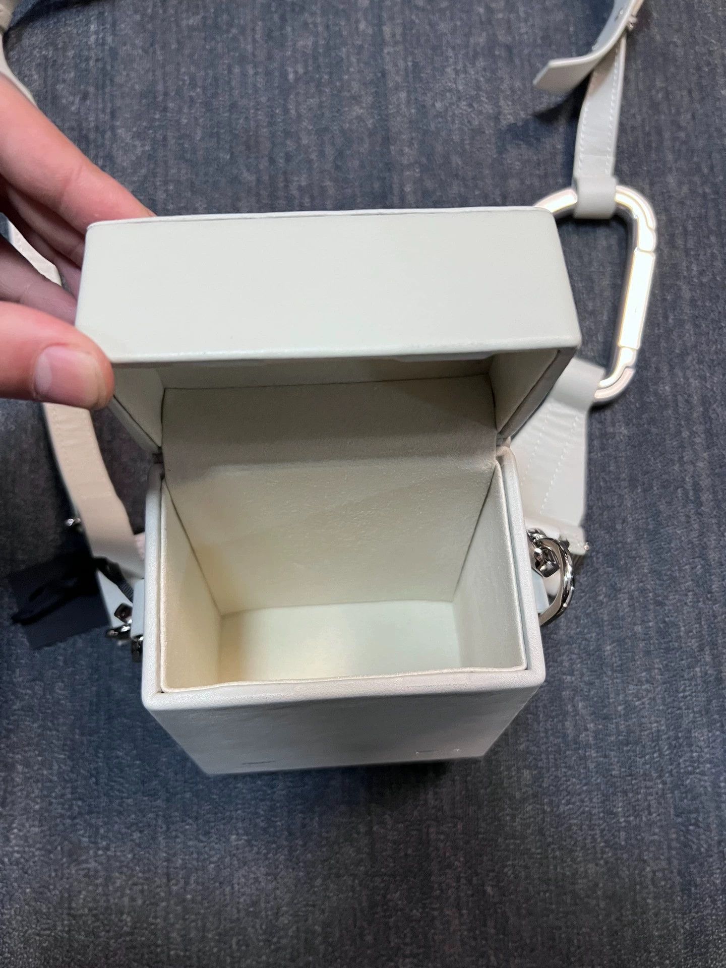 Heliot Emil Heliot Emil HE Techwear Lock Buckle Box Bag NWT Size ONE SIZE - 8 Thumbnail