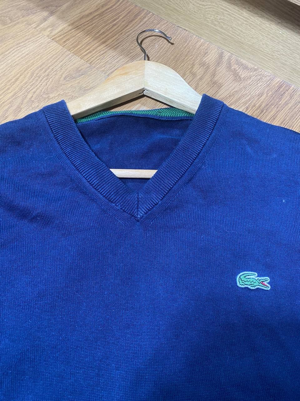 Lacoste Vintage Chemise Lacoste cardigan Knitwear Wool Sweater Size US M / EU 48-50 / 2 - 5 Thumbnail