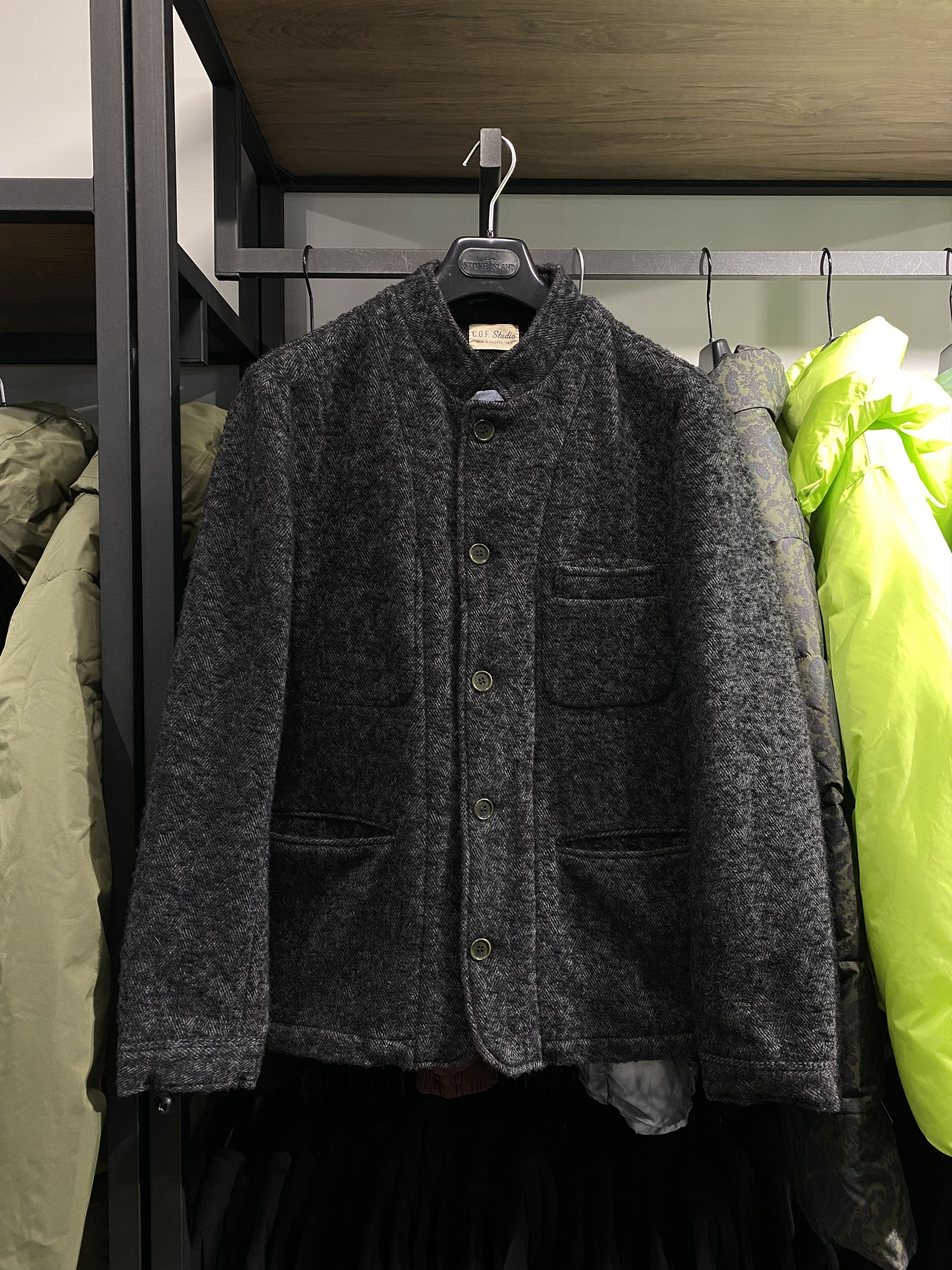 C.O.F. Studio C.O.F. Studio COF studio Brewer Jacket Wool / Alpaca blazer Size US M / EU 48-50 / 2 - 1 Thumbnail
