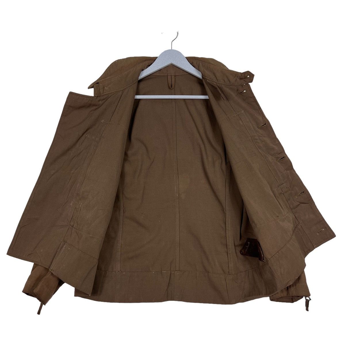 Japanese Brand 🔥 50s VINTAGE RICH BROWN JAPANESE UTILITY JACKET Size US S / EU 44-46 / 1 - 11 Thumbnail