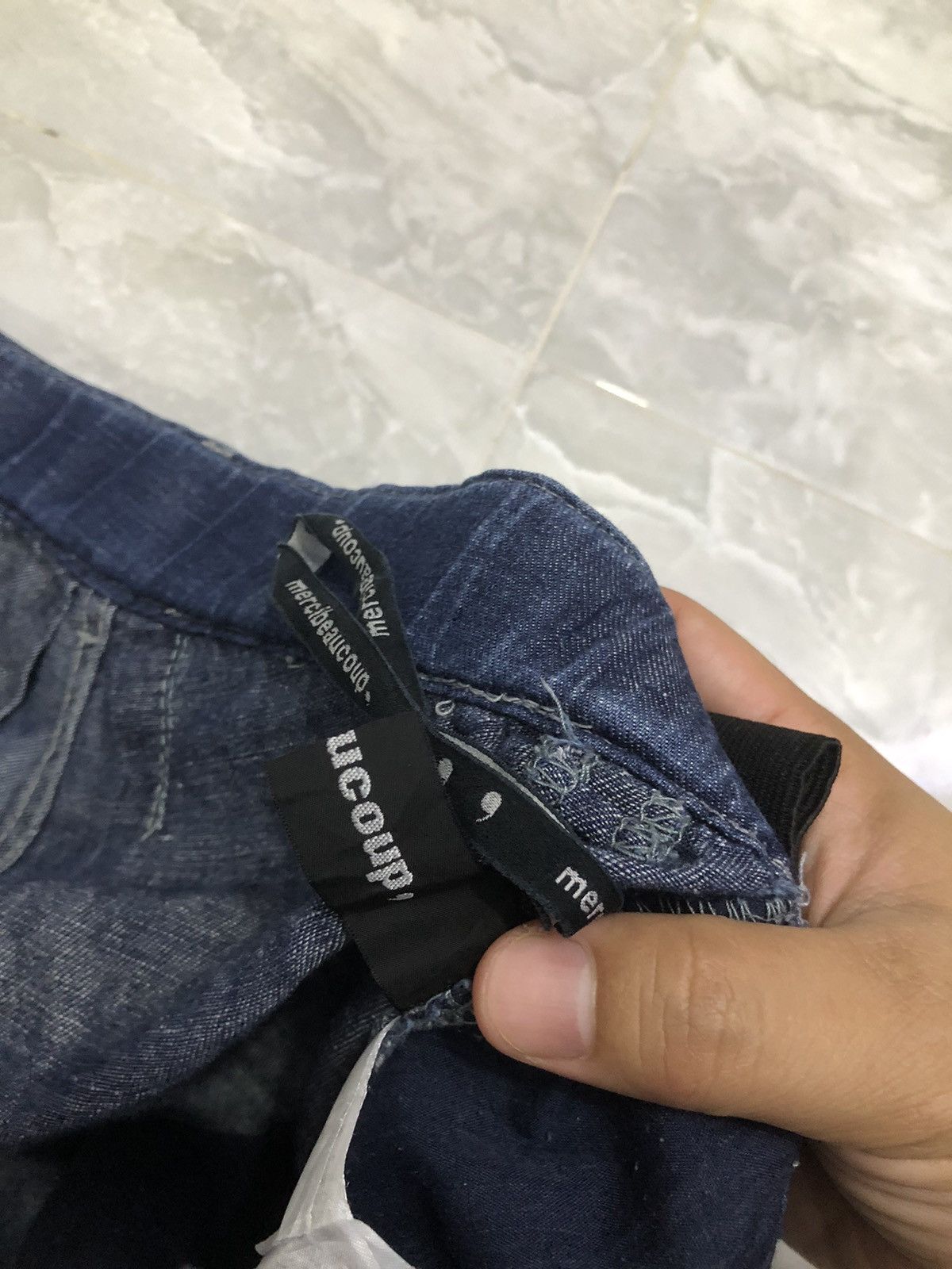 mercibeaucoup Mercibeaucoup Balloon Denim Pants + Free Tote Bag Size US 28 / EU 44 - 14 Thumbnail