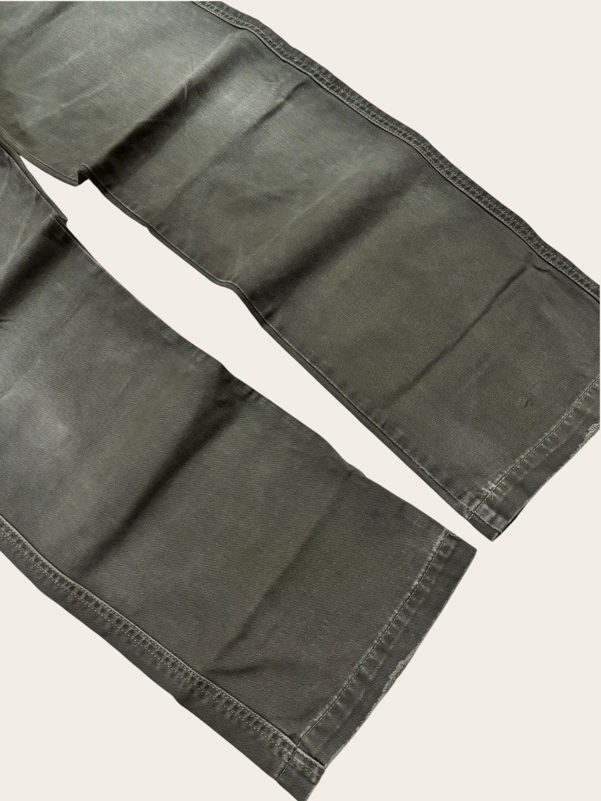 Edwin Vtg Edwin Baggy Moss Duck Green Loose Jeans Size US 34 / EU 50 - 5 Thumbnail