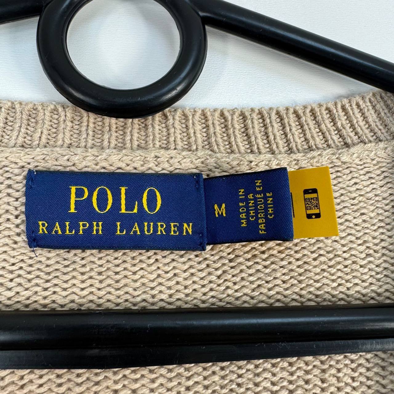 Polo Ralph Lauren Polo Ralph Lauren V-Neck Knit Sweater Beige Men Size M Size US M / EU 48-50 / 2 - 3 Thumbnail