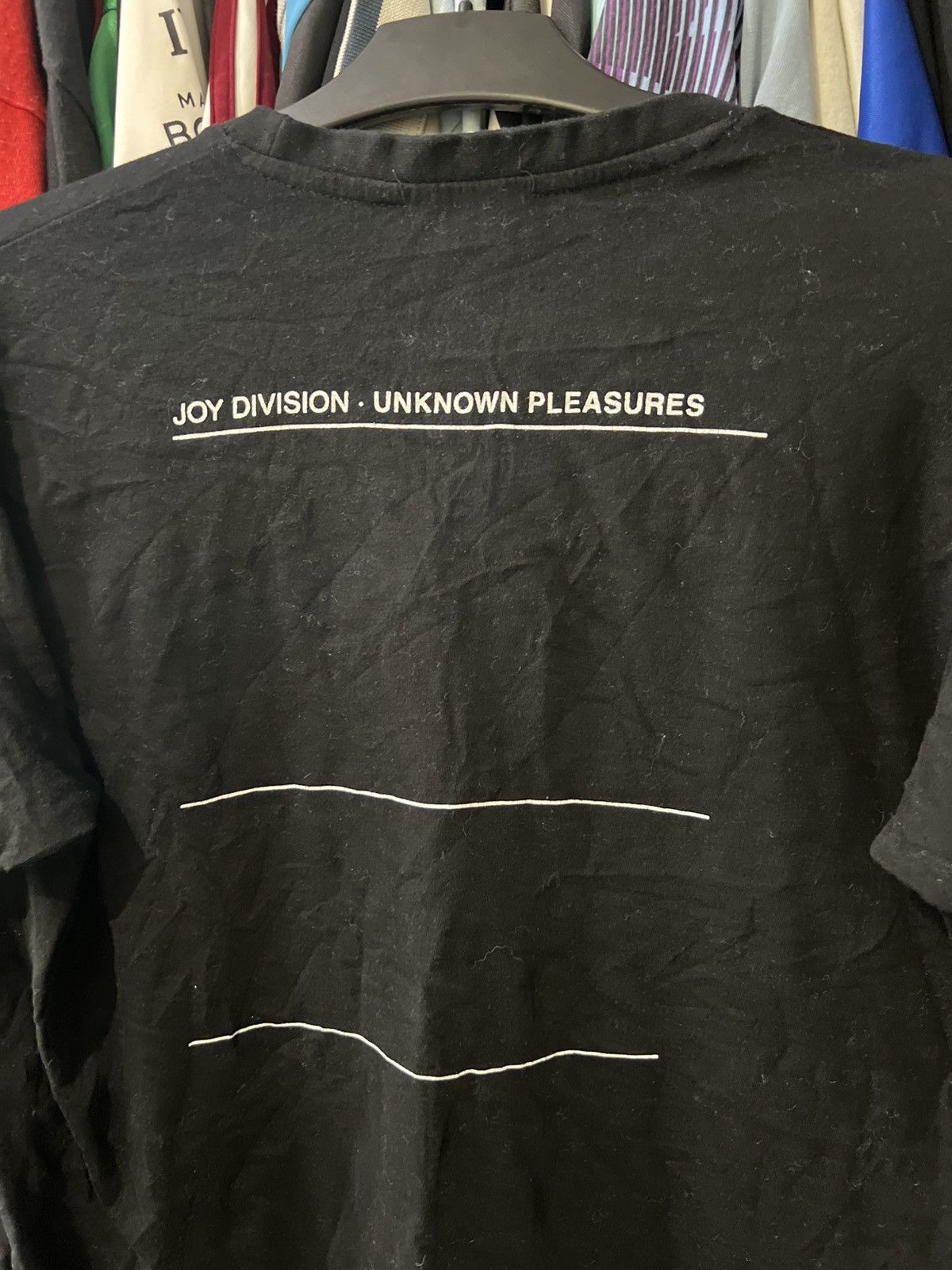 Band Tees VINTAGE JOY DIVISION UNKNOWN PLEASURES BAND ROCK TOUR TEE Size US M / EU 48-50 / 2 - 7 Thumbnail