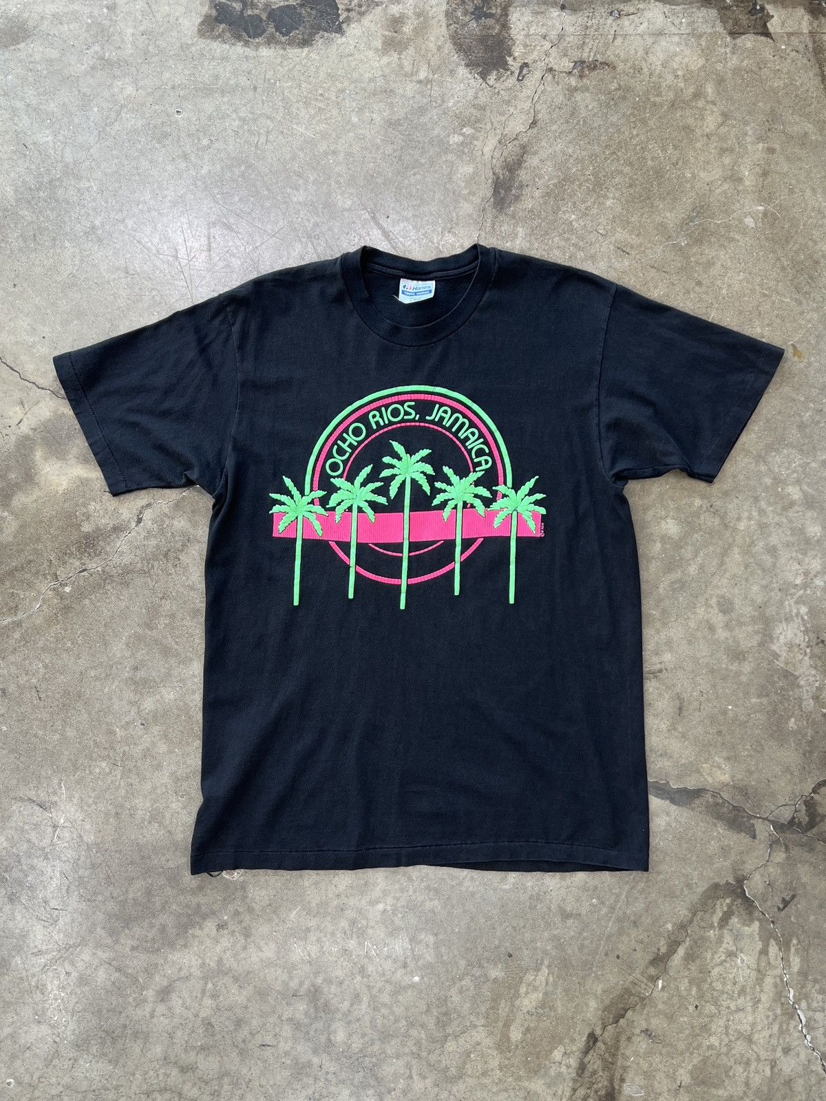 Vintage Vintage Ocho Rios Jamaica Single Stitch Tee Large Size US L / EU 52-54 / 3 - 2 Thumbnail