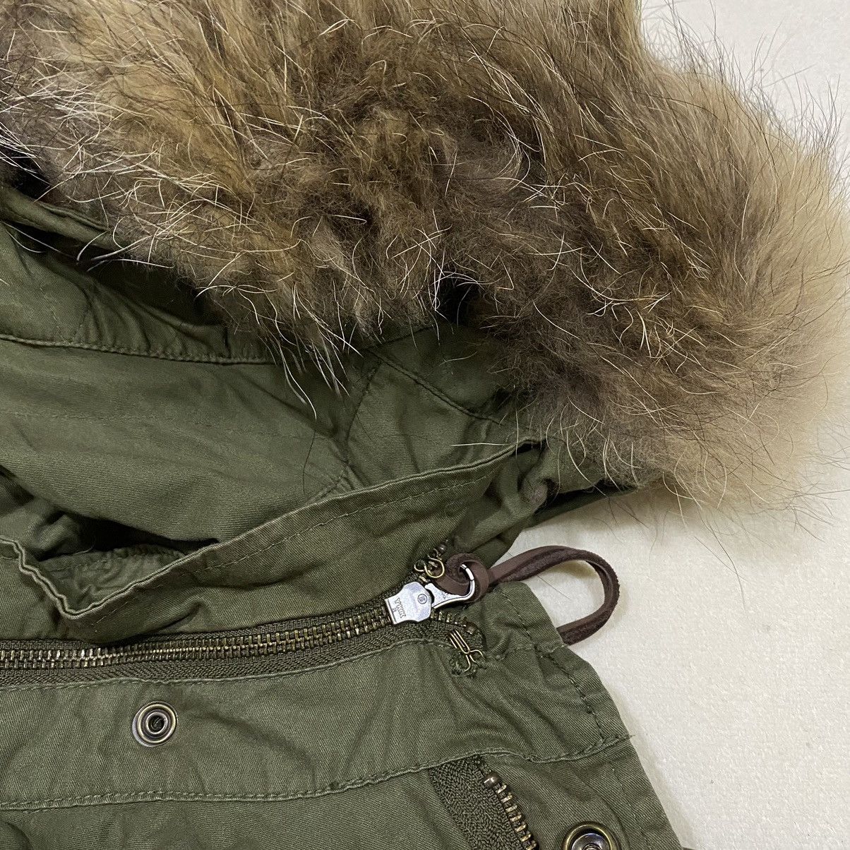 GOA Vintage Japanese Brand G.O.A. Fur Military Parka Jacket Size US S / EU 44-46 / 1 - 19 Thumbnail