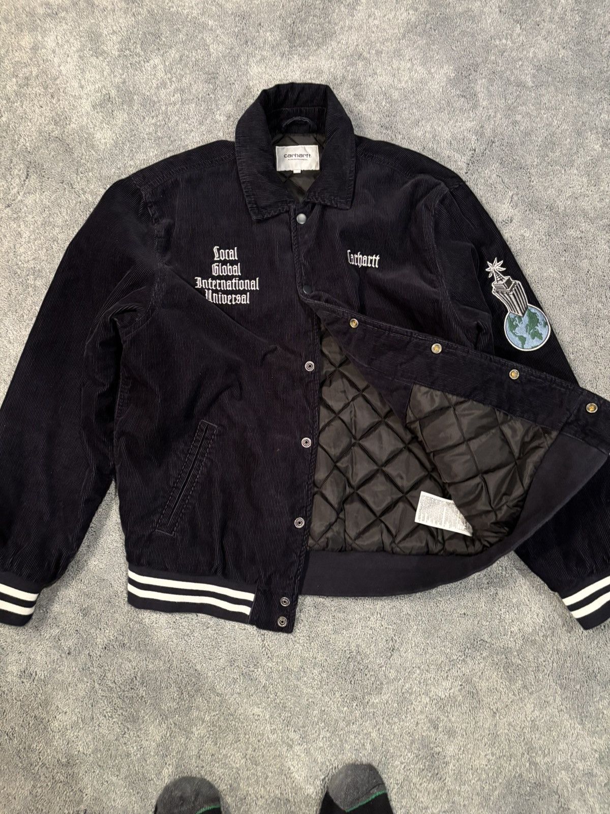Carhartt × Carhartt Wip × Japanese Brand Carhartt WIP varsity jacket Size US S / EU 44-46 / 1 - 2 Thumbnail