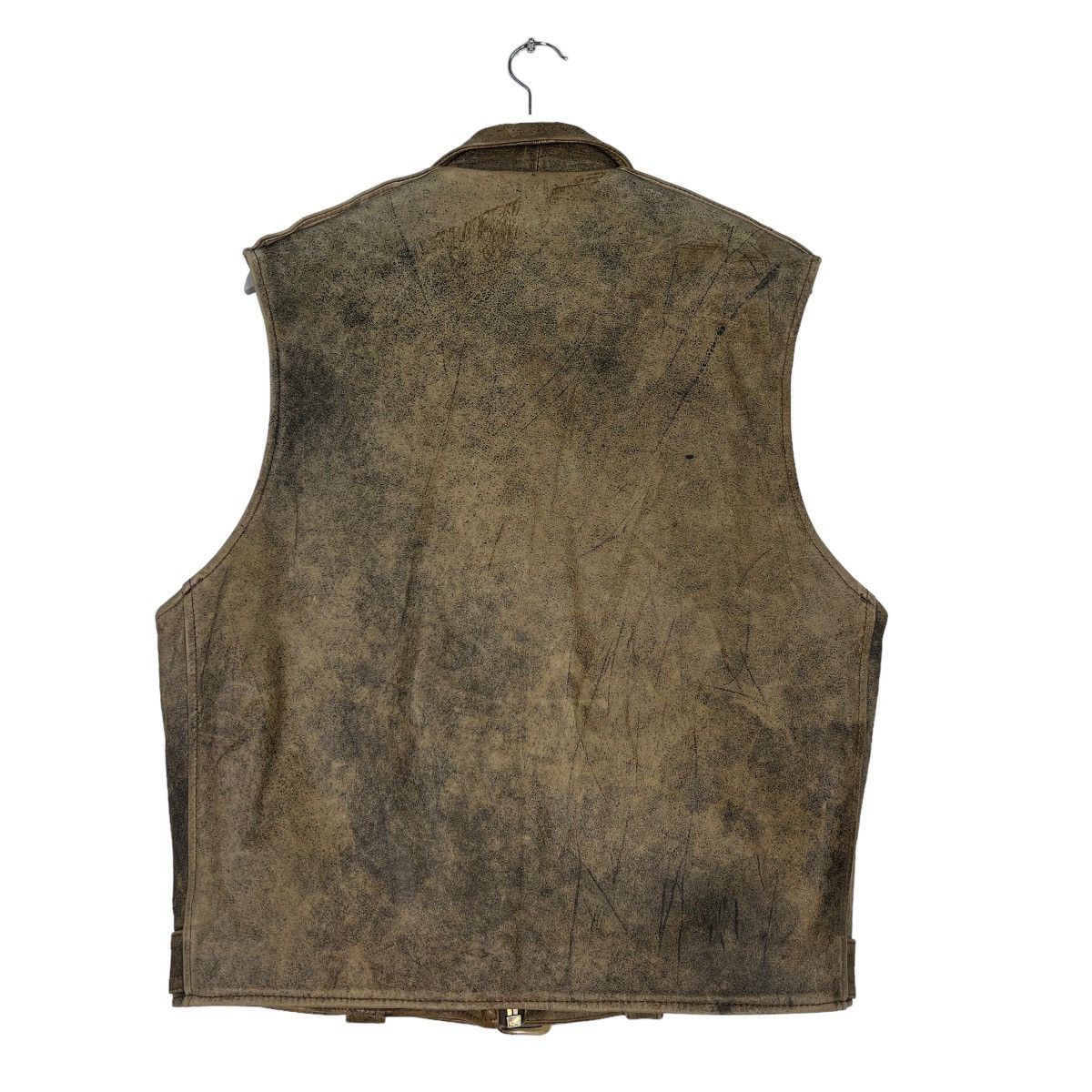 Japanese Brand 🔥 RARE ARCHIVES PLANE COMPANY AIR FORCE LEATHER TANK TOP Size US M / EU 48-50 / 2 - 3 Thumbnail