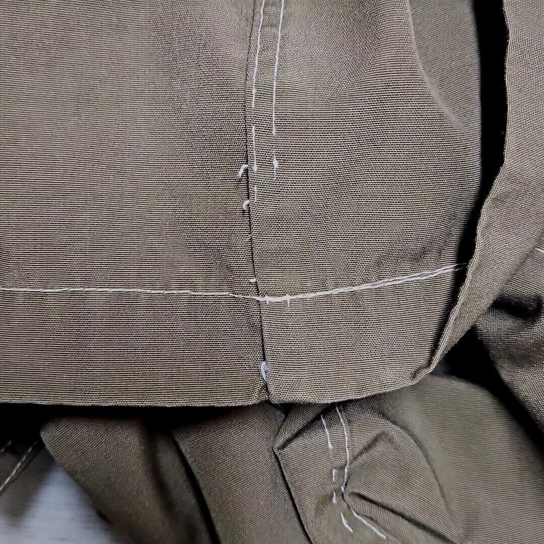Vintage Polsport Lace Up Hoodie Mens S/M Khaki Canvas Pullover 1960s Size US S / EU 44-46 / 1 - 13 Thumbnail